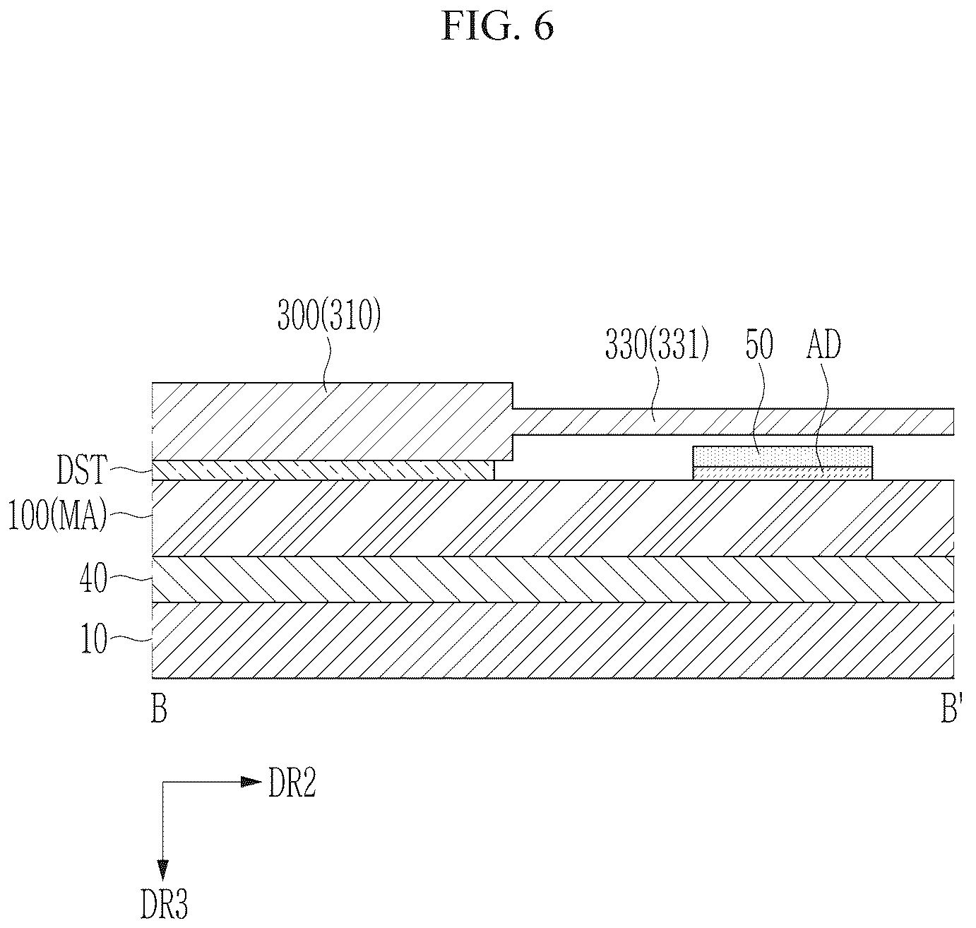 Patent US12581829 Figure 6 – Display device