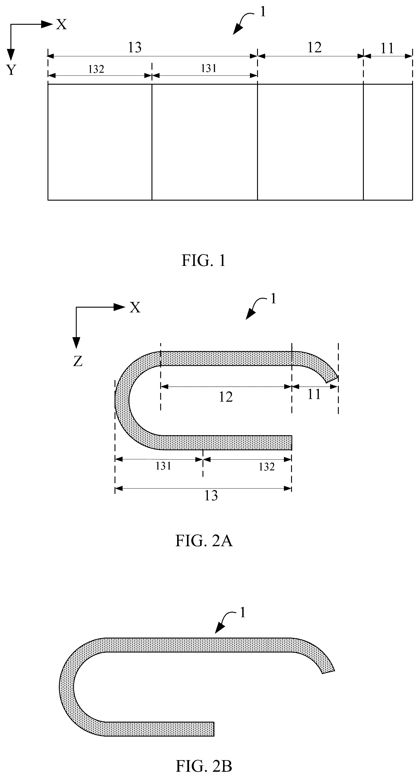 Patent US12581830 Figure 1 – Display panel and display device