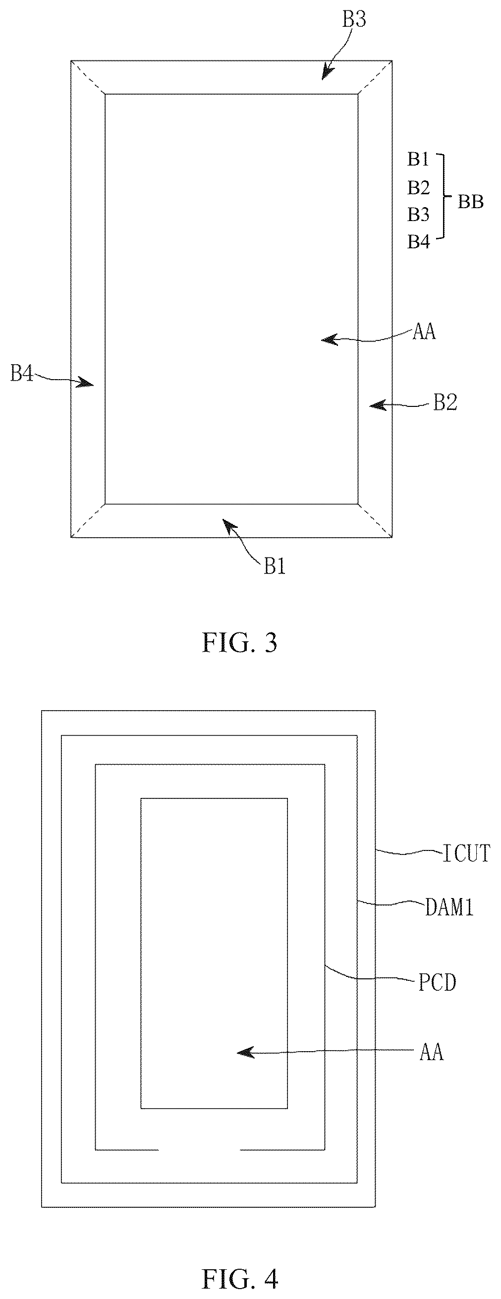Patent US12581832 Figure 2 – Display panel and motherboard structure, display device