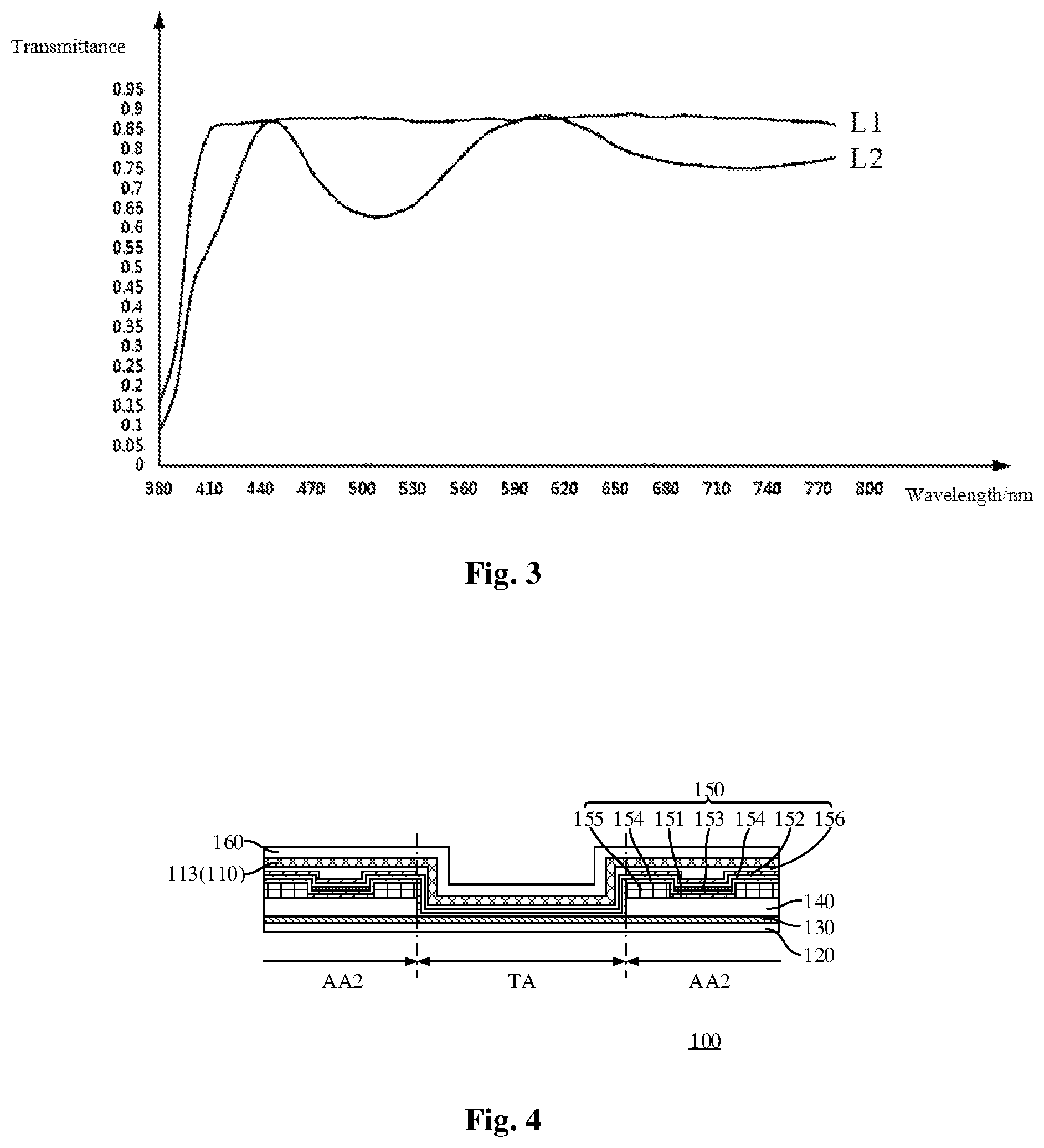 Patent US12581835 Figure 2 – Display panel