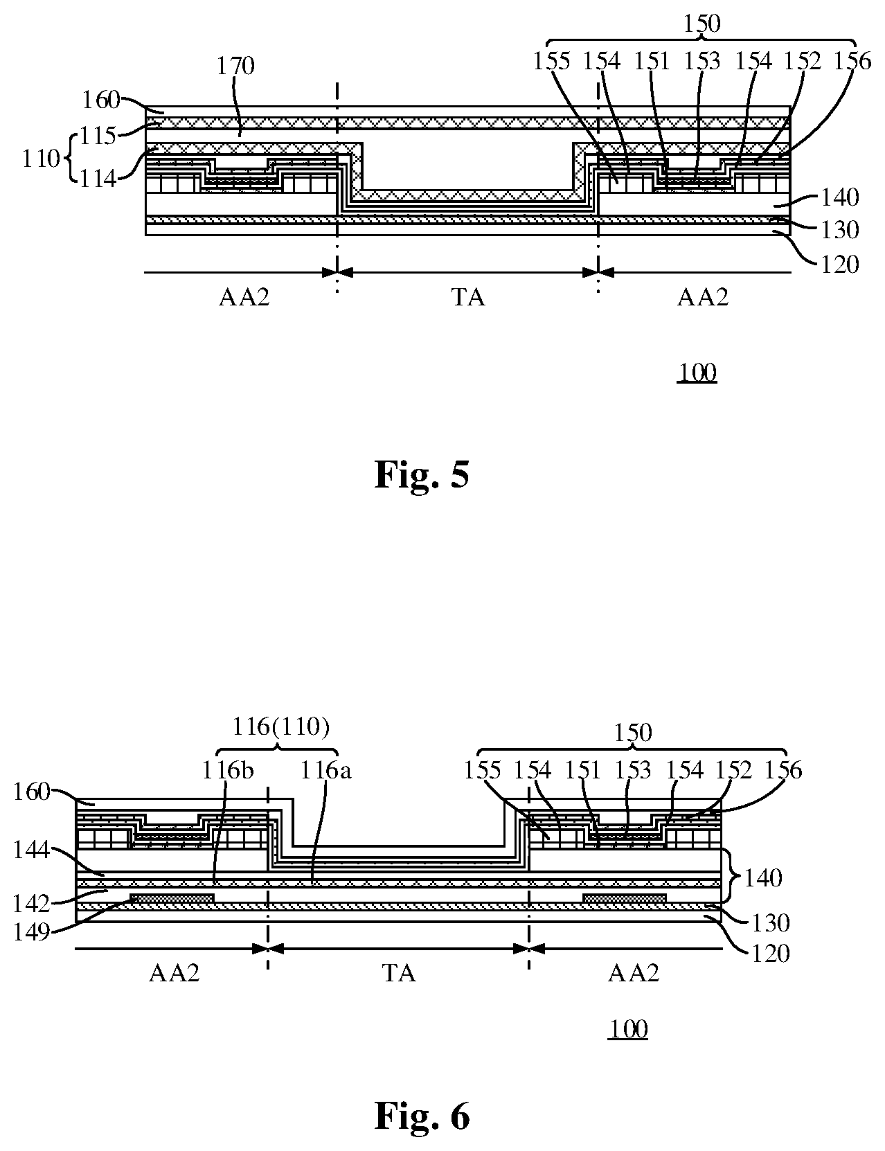 Patent US12581835 Figure 3 – Display panel