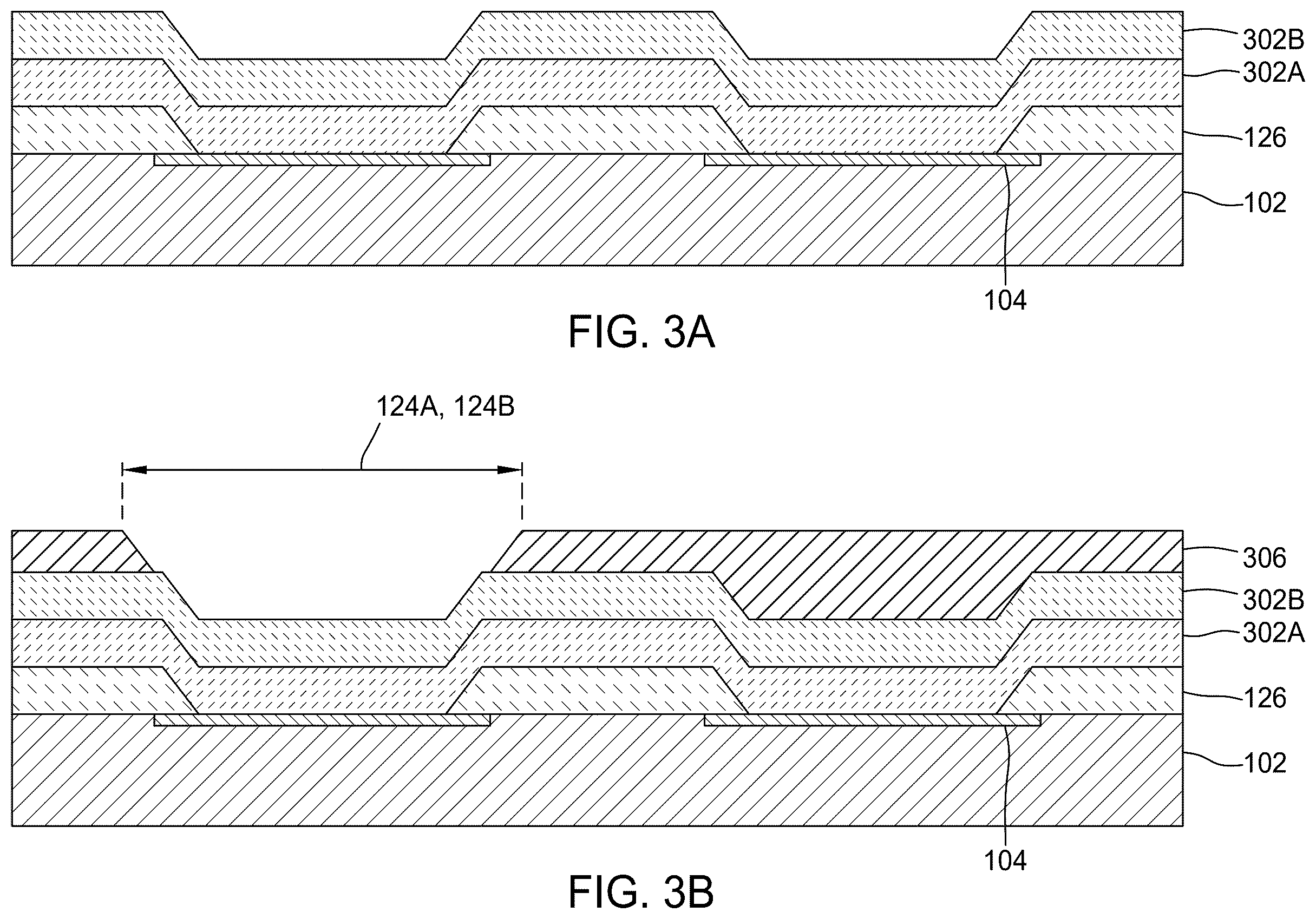 Patent US12581837 Figure 3 – Oled pixel structures