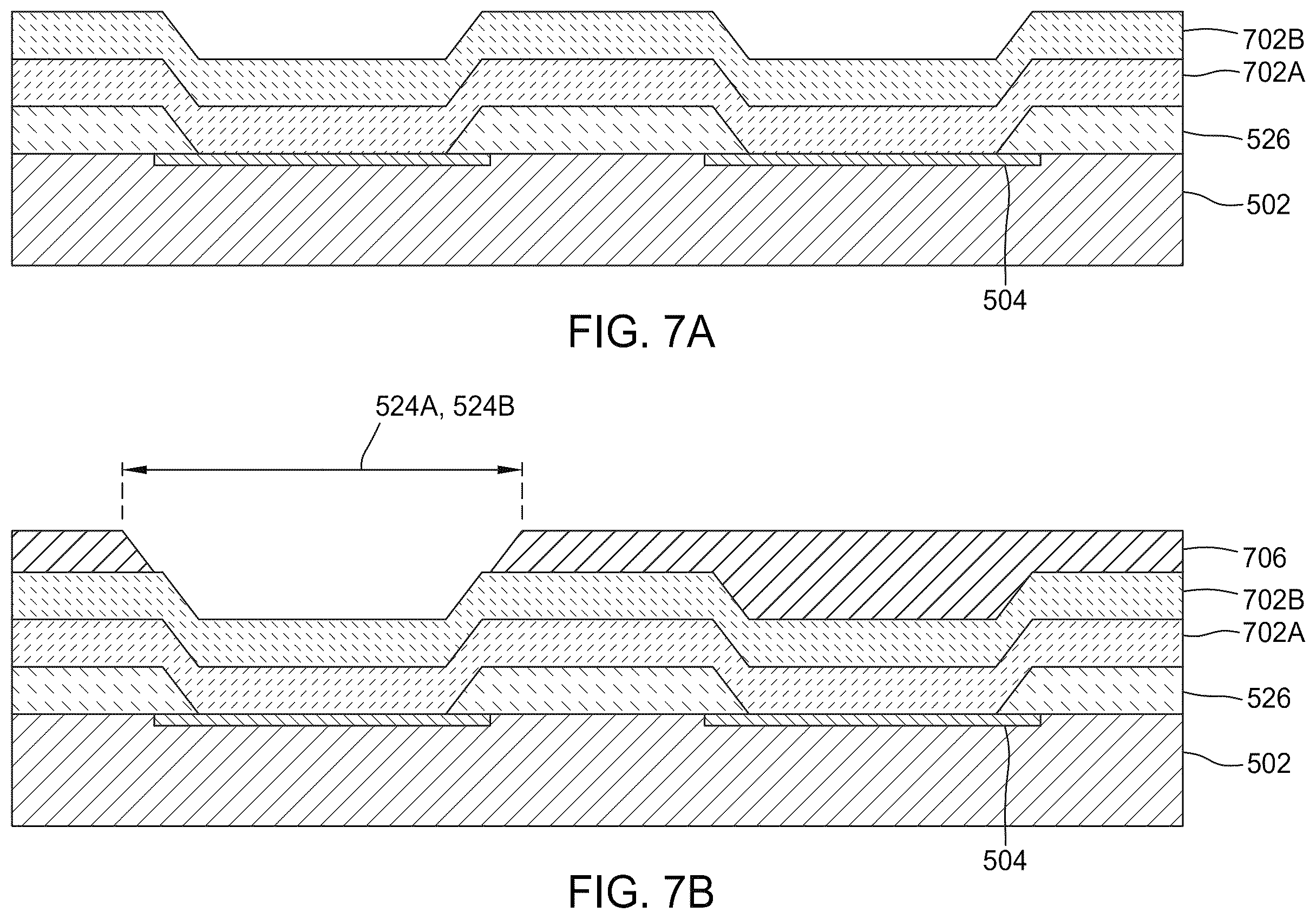Patent US12581837 Figure 14 – Oled pixel structures