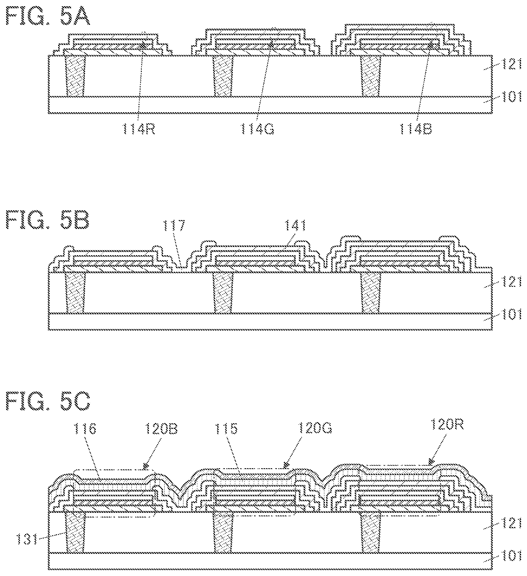 Patent US12581838 Figure 5 – Display device, display module, and fabrication method of display device