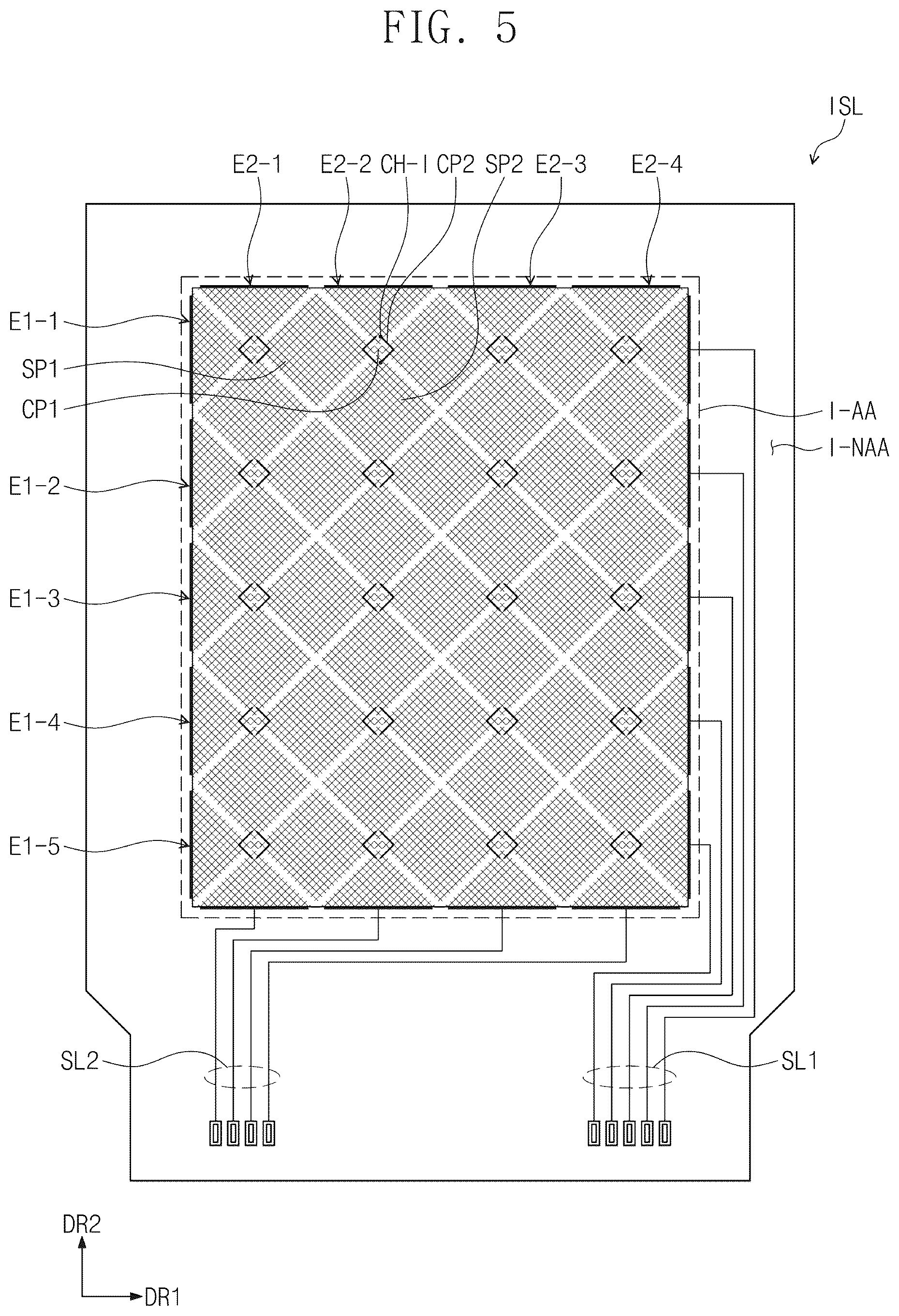 Patent US12581840 Figure 6 – Display device including low refractive and anti-reflection layers