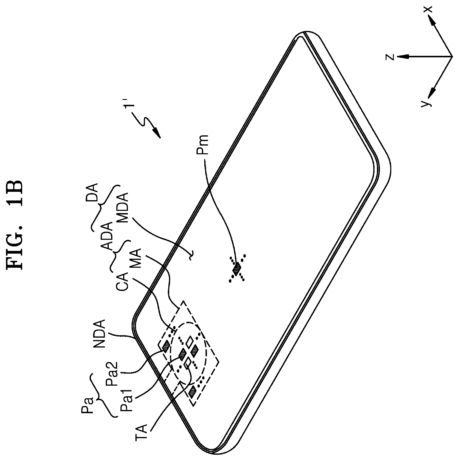 Patent US12581841 Figure 2 – Display apparatus