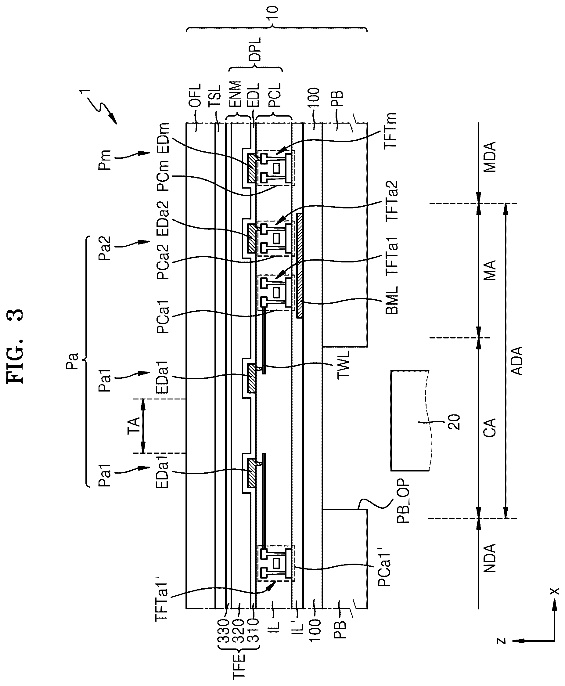 Patent US12581841 Figure 5 – Display apparatus