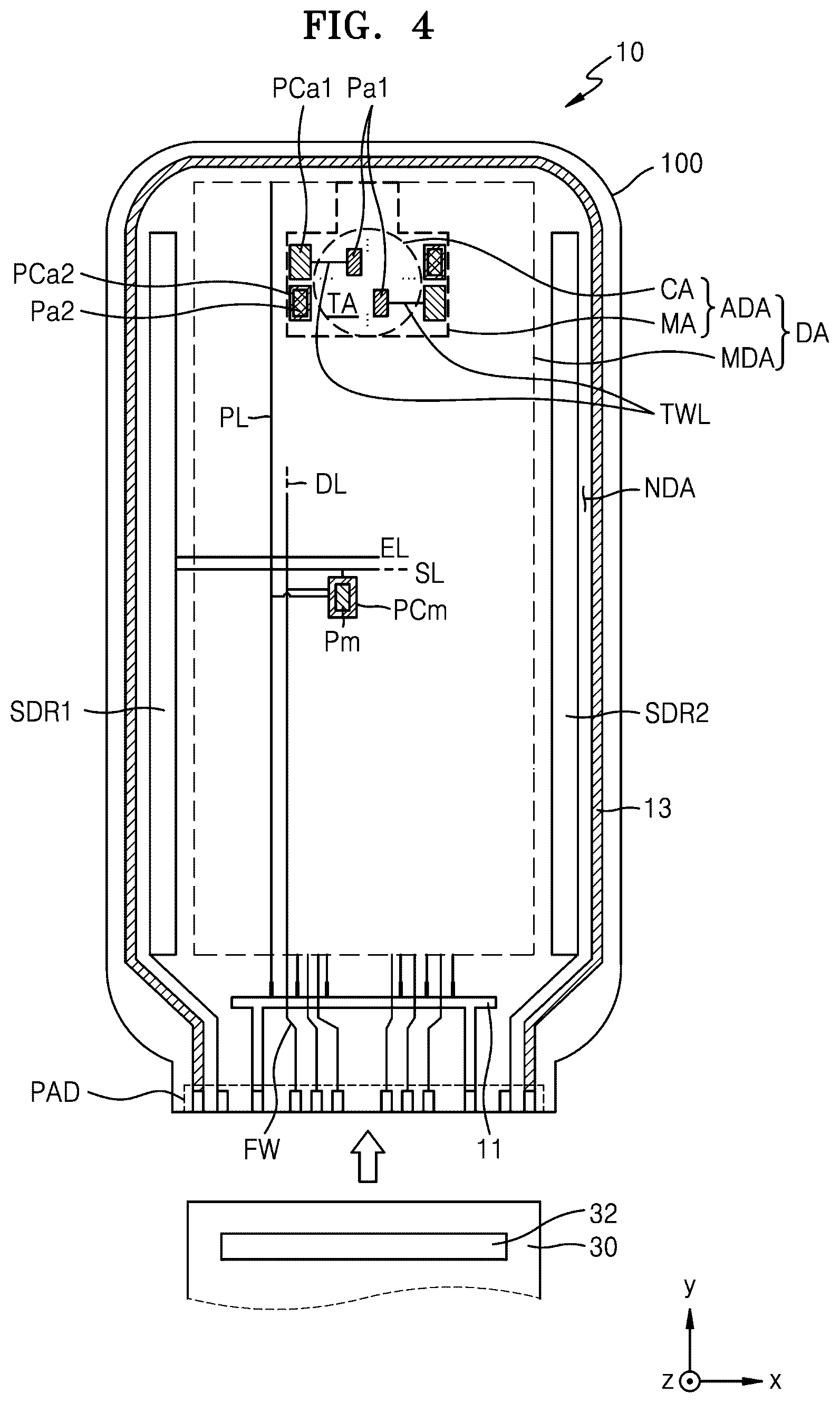 Patent US12581841 Figure 6 – Display apparatus