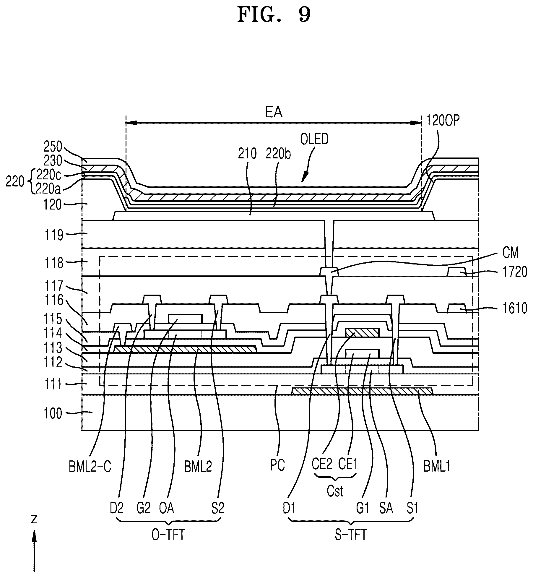 Patent US12581841 Figure 17 – Display apparatus