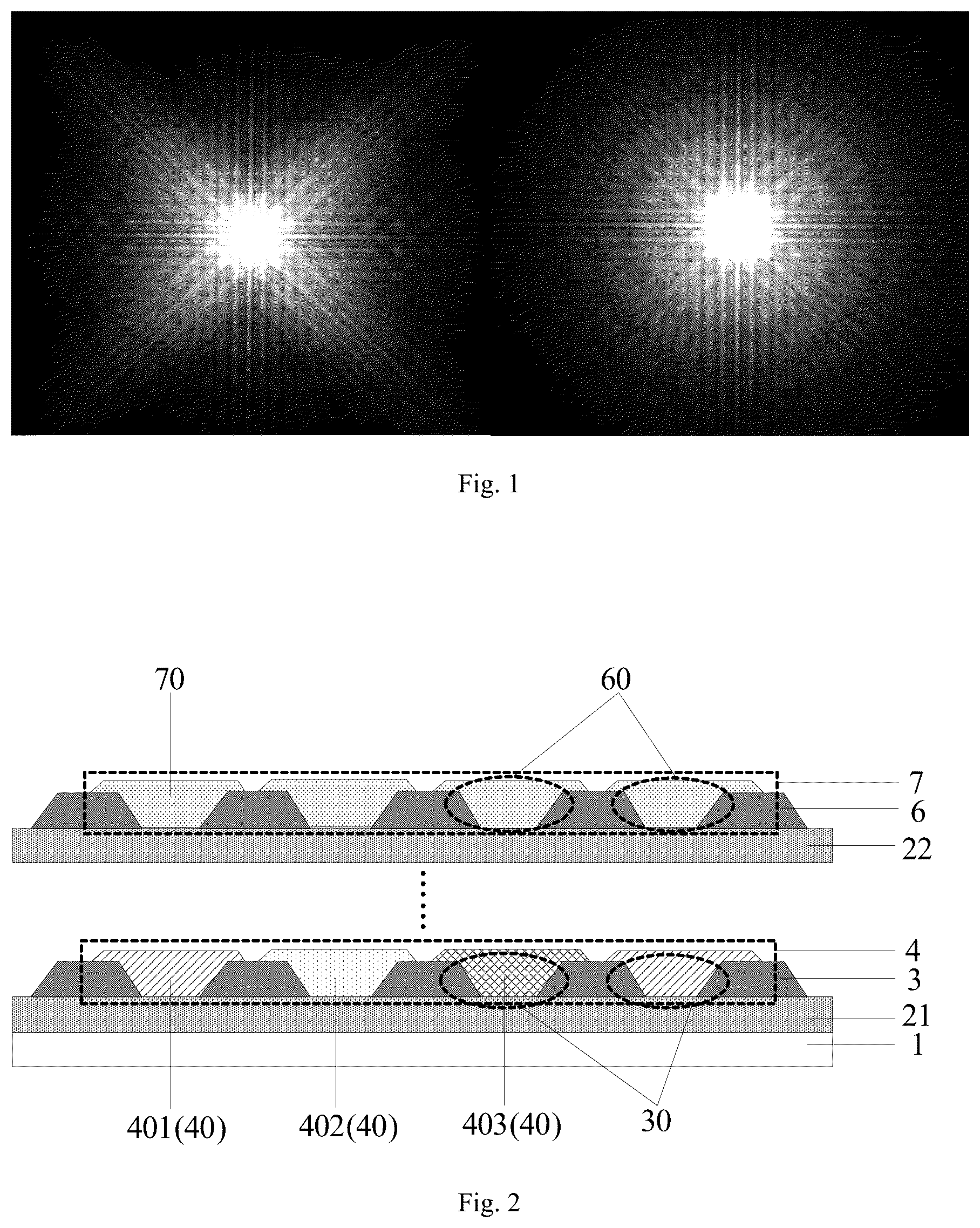 Patent US12581842 Figure 1 – Display panel, display device and manufacturing method for display panel