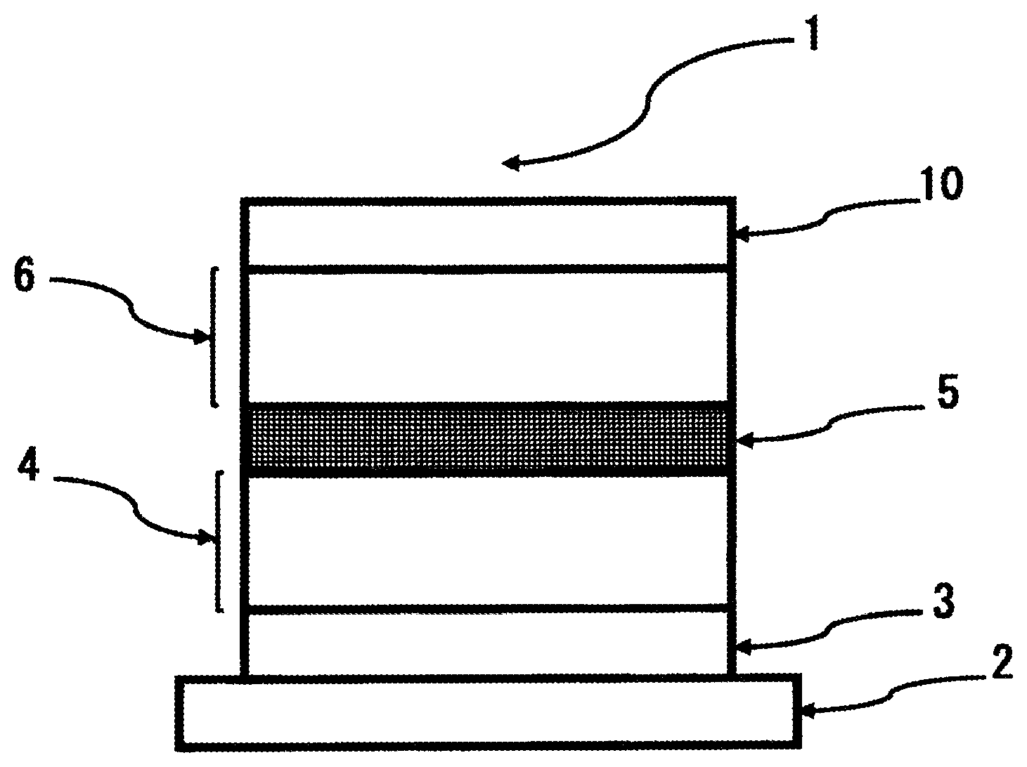 Patent US12581850 Figure 1 – Organic electroluminescence element, composition, powder, electronic equipment, and novel compound