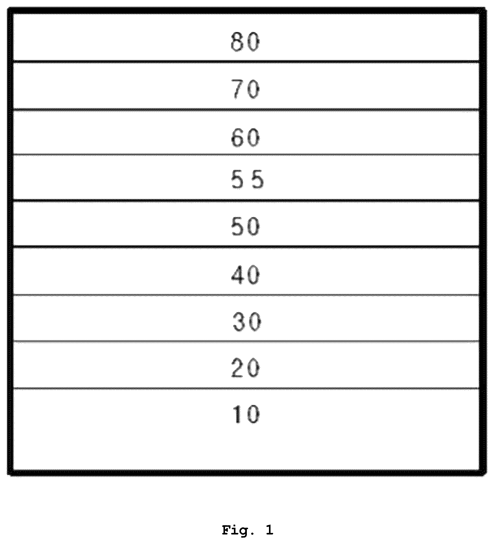 Patent US12581854 — Organic light emitting diode for high efficiency — Figure 1