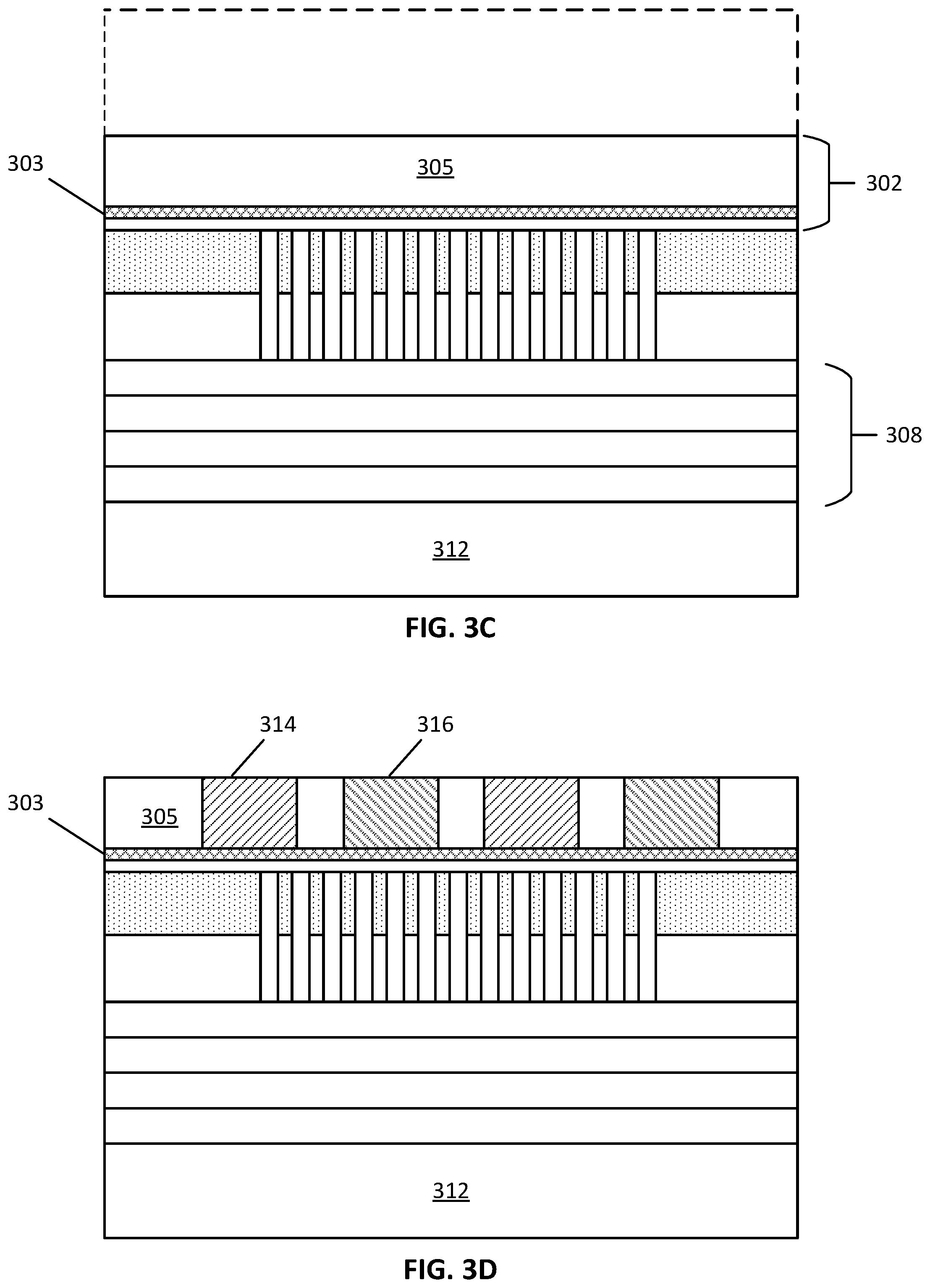 Patent US12581857 Figure 3 – Integrated thermoelectric device to mitigate integrated circuit hot spots