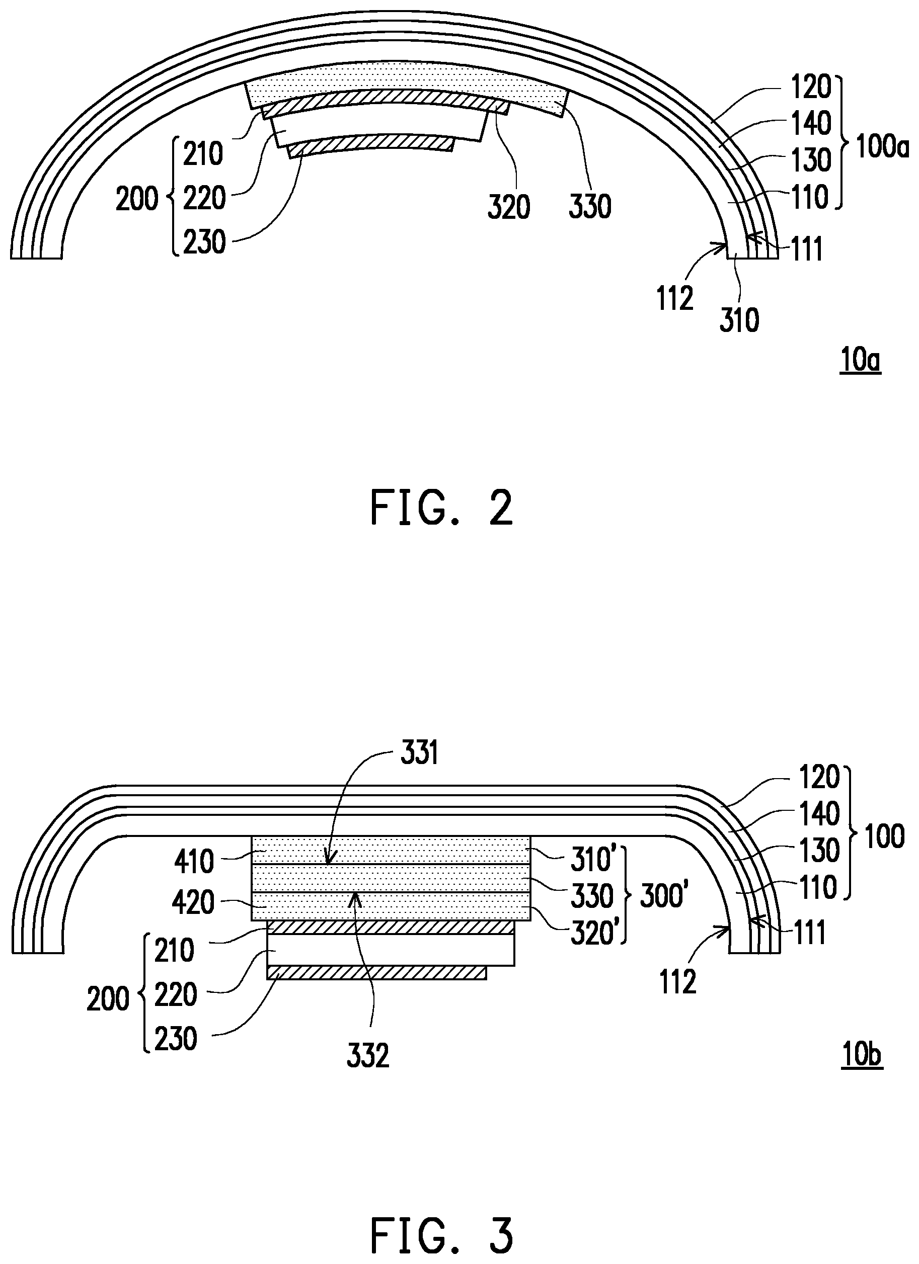 Patent US12581861 Figure 2 – Acoustic wave transmitting structure and display device that maintain high sound intensity