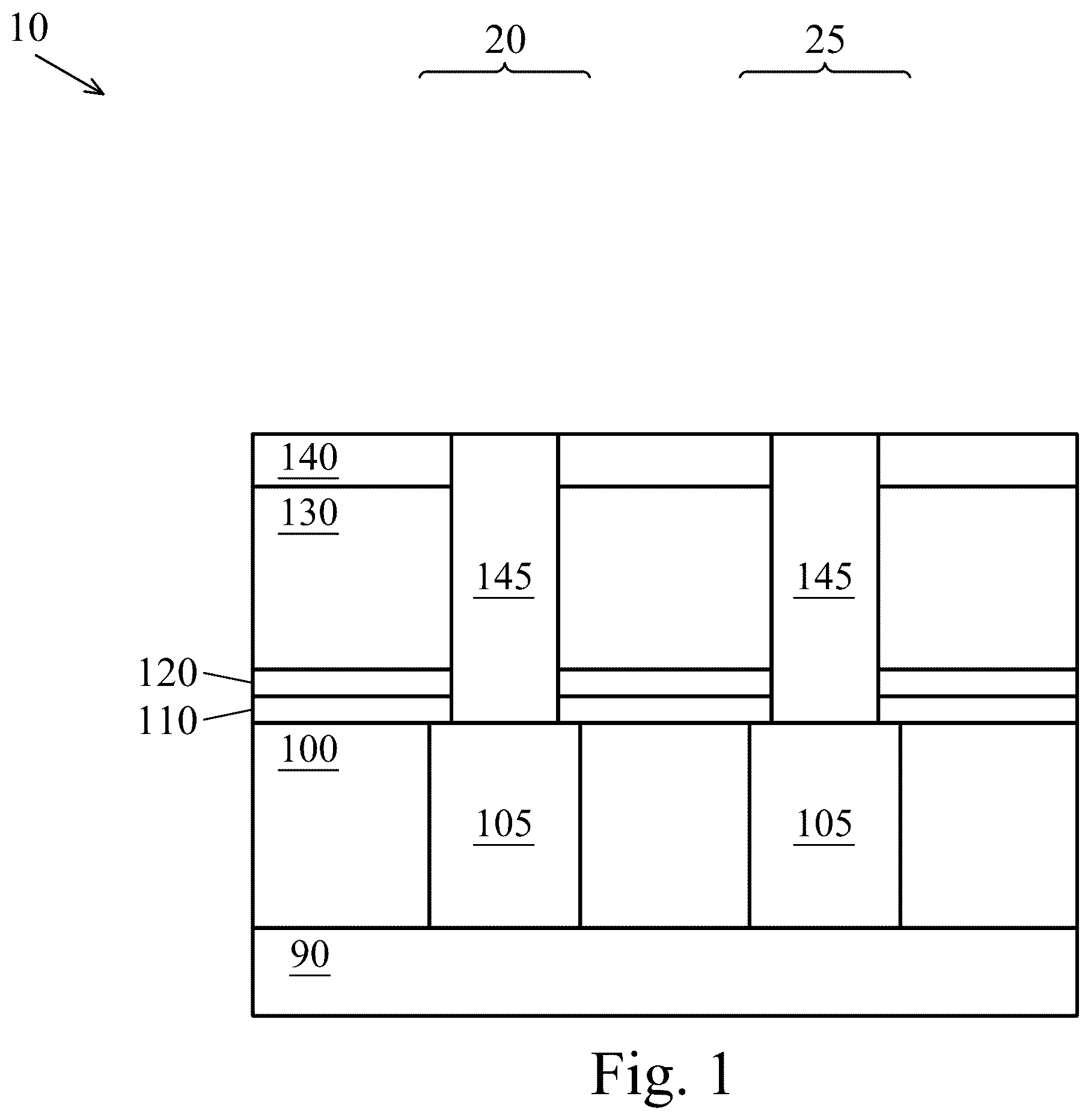 Patent US12581863 — MRAM fabrication and device — Figure 1