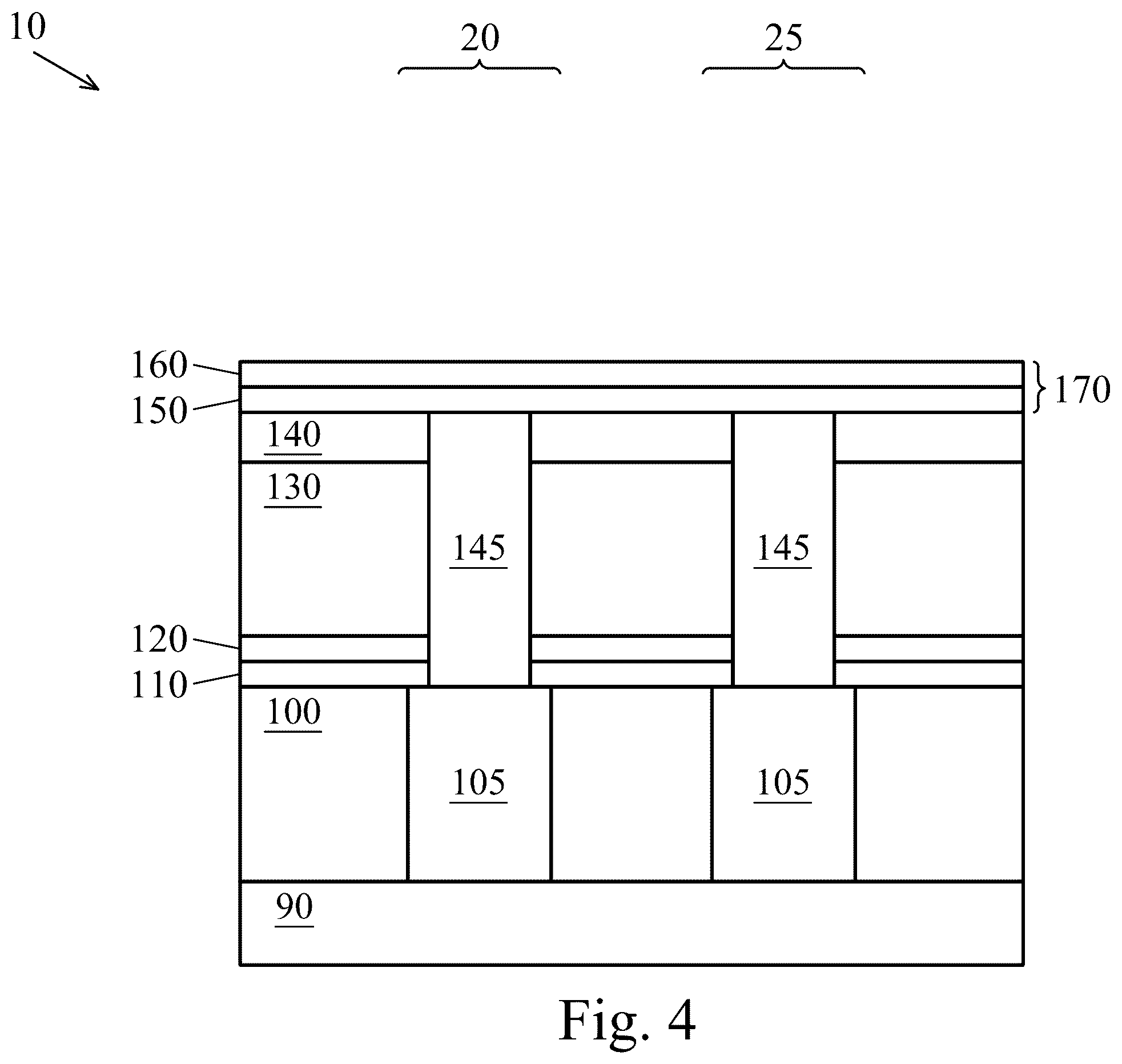 Patent US12581863 Figure 4 – MRAM fabrication and device