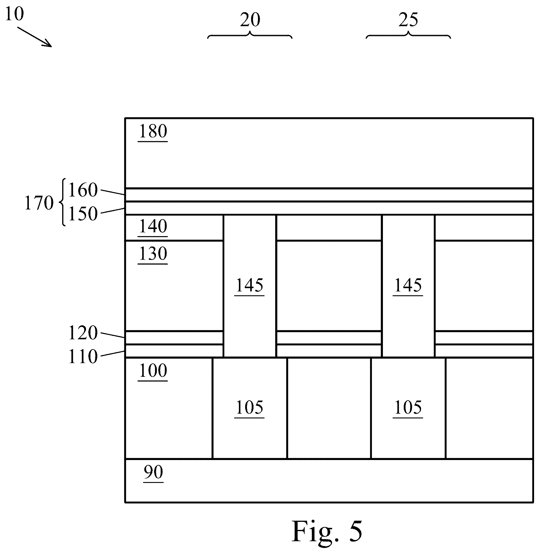 Patent US12581863 Figure 5 – MRAM fabrication and device