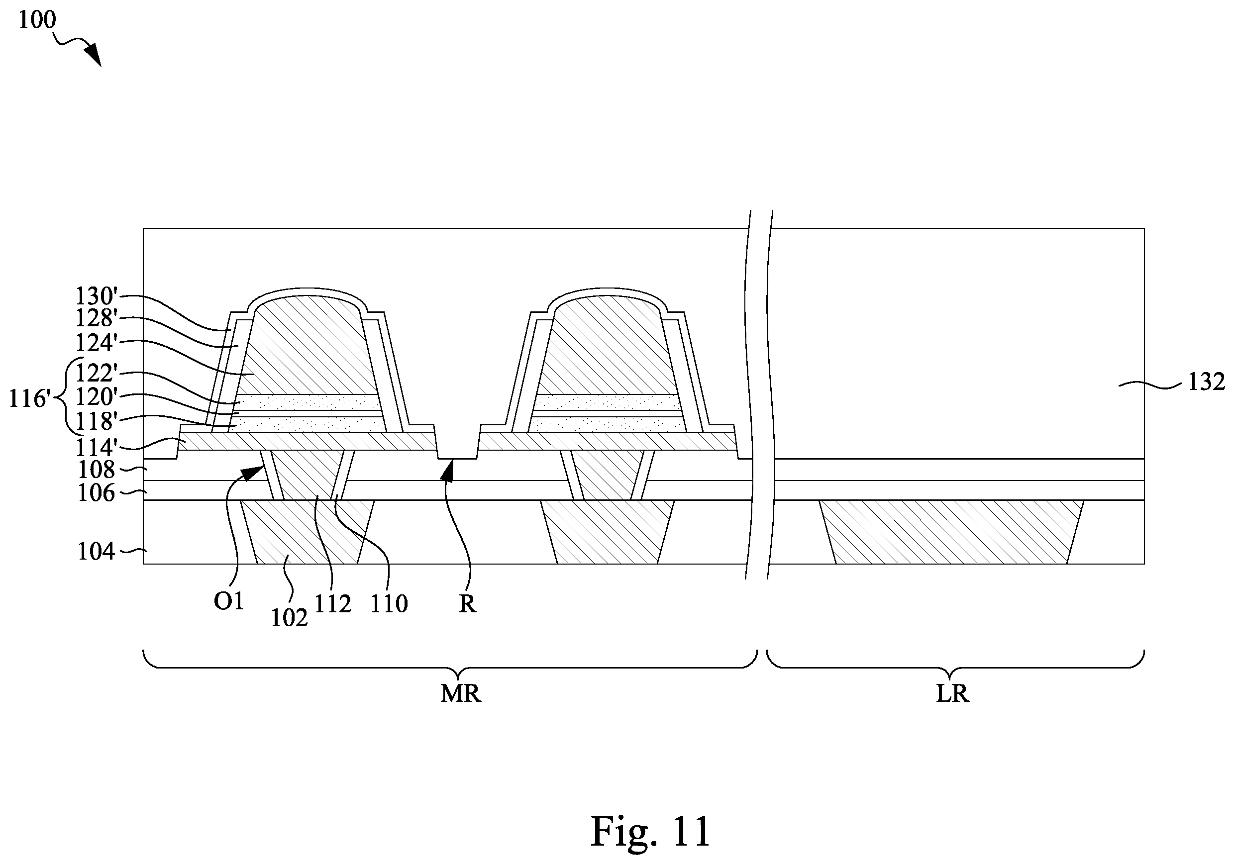 Patent US12581864 Figure 17 – Memory device and fabrication method thereof