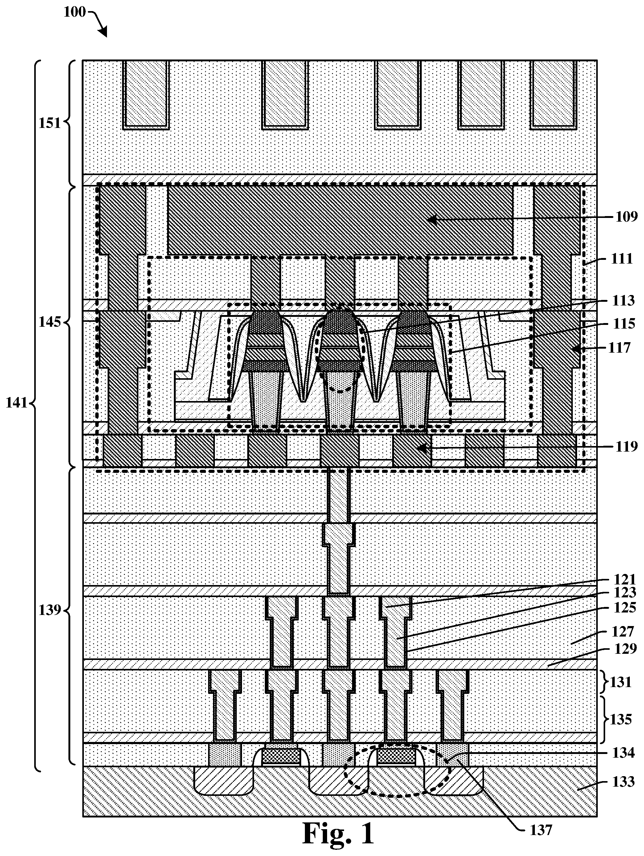Patent US12581866 — Memory device and method for fabricating the same — Figure 1