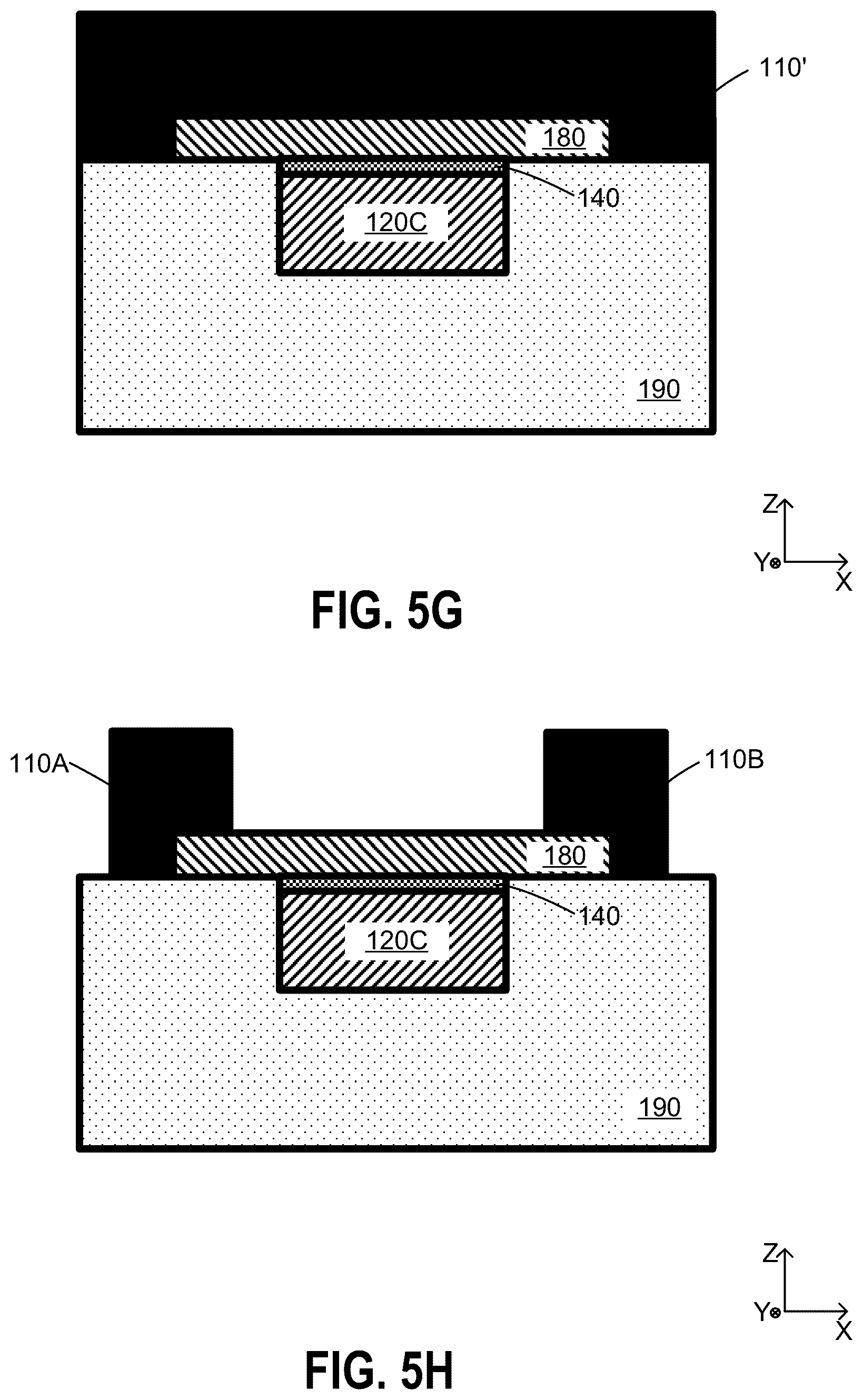 Patent US12581871 Figure 8 – Phase-change material (PCM) radio frequency (RF) switching device with thin self-aligned dielectric layer
