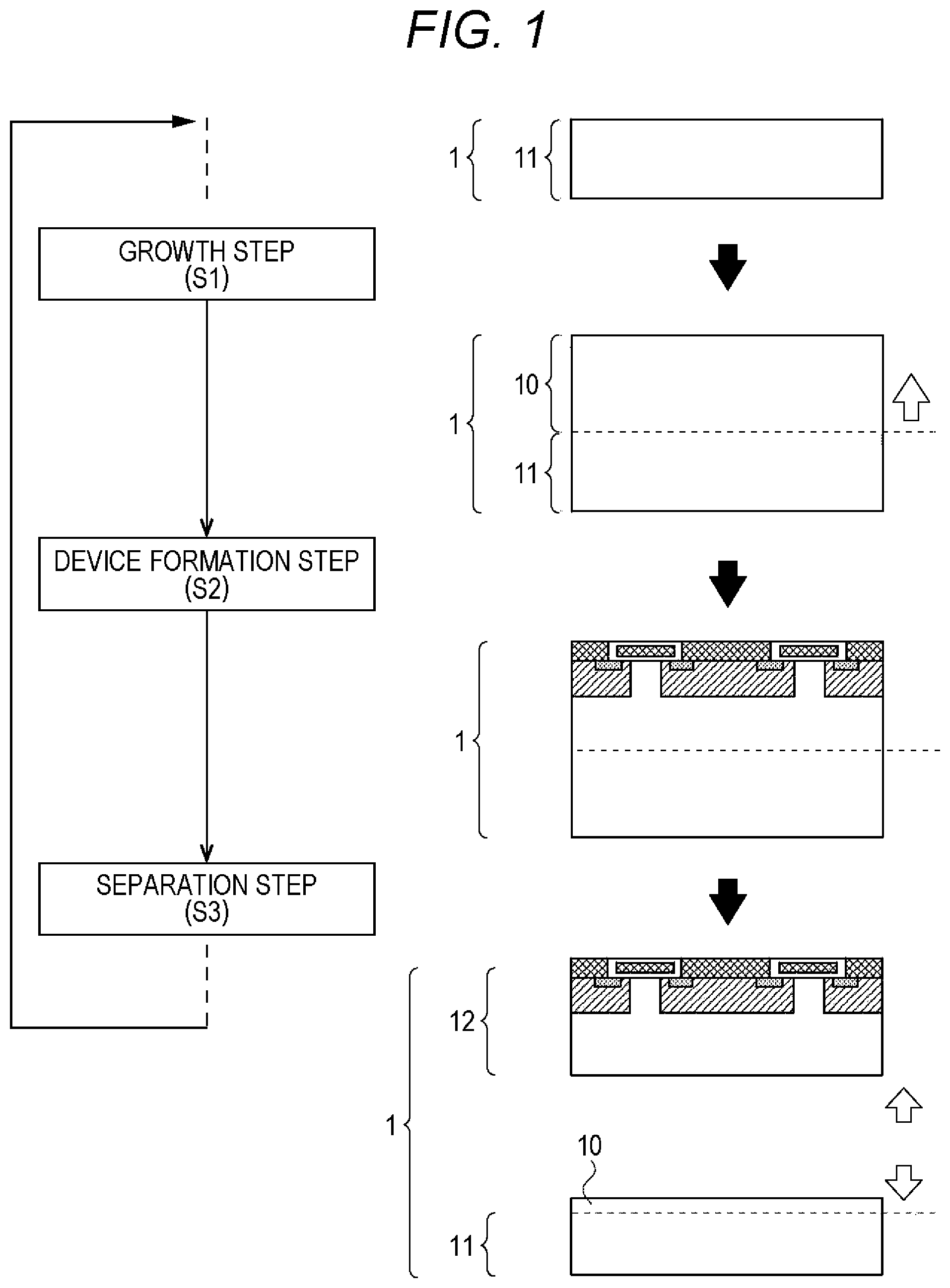 Patent US12581873 Figure 1 – Method of manufacturing SiC semiconductor device and SiC semiconductor device