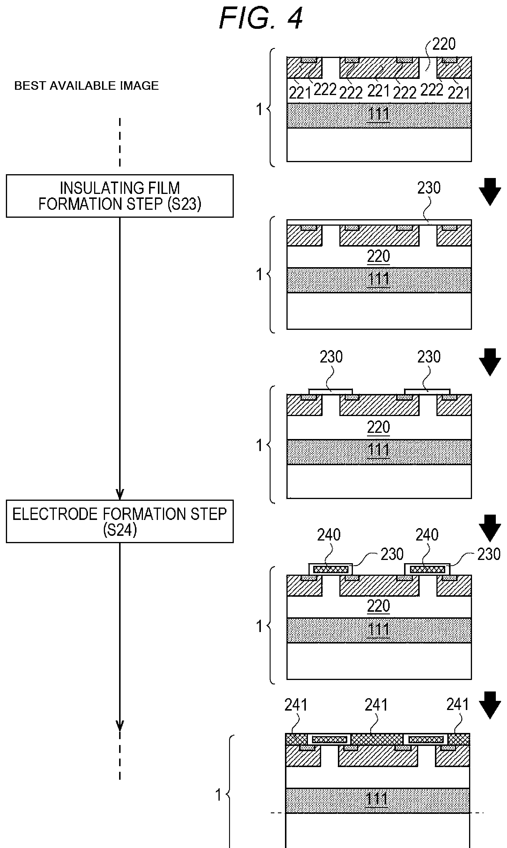 Patent US12581873 Figure 4 – Method of manufacturing SiC semiconductor device and SiC semiconductor device