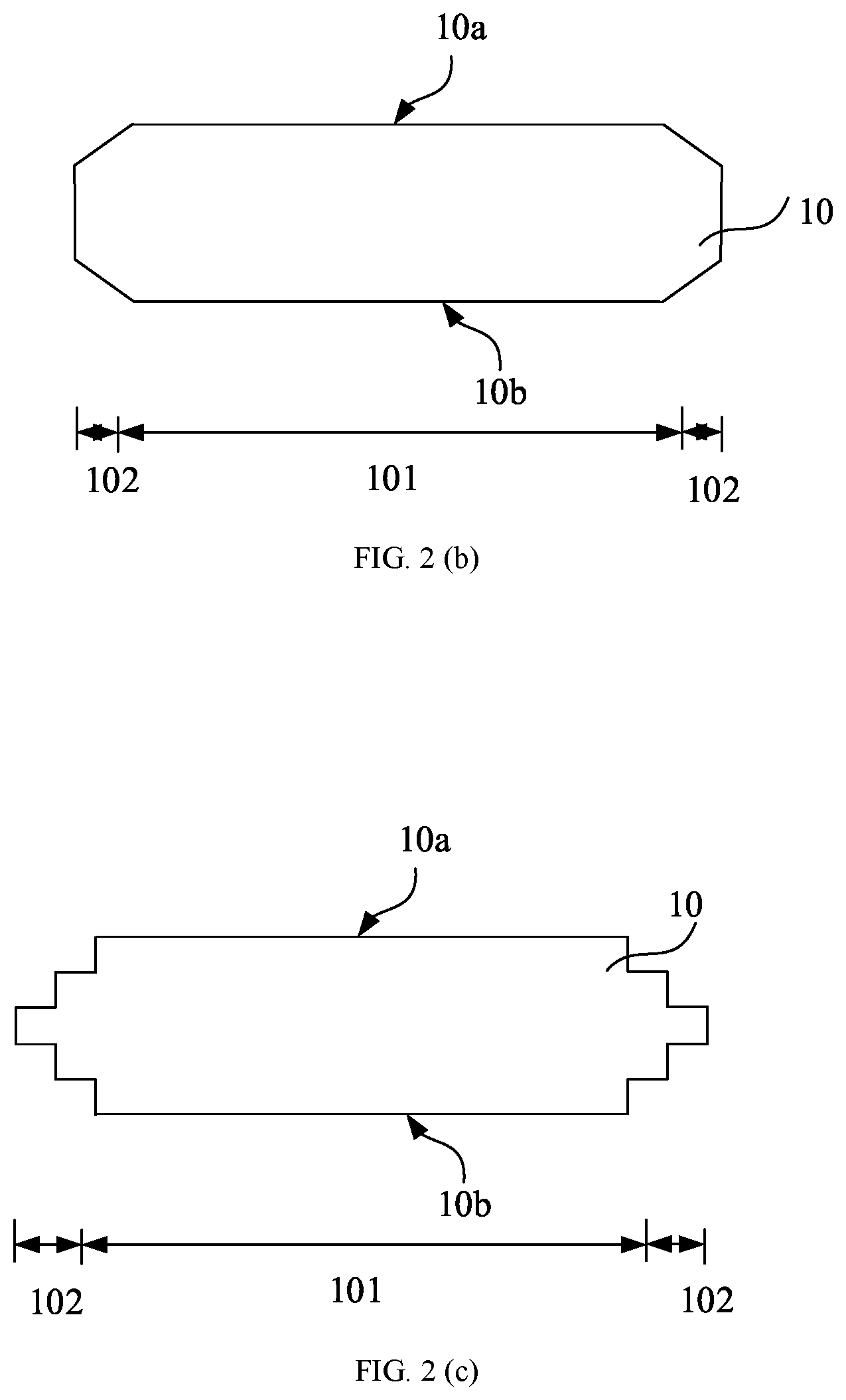 Patent US12581874 Figure 2 – Epitaxial substrate having a protective edge layer and manufacturing method therefor