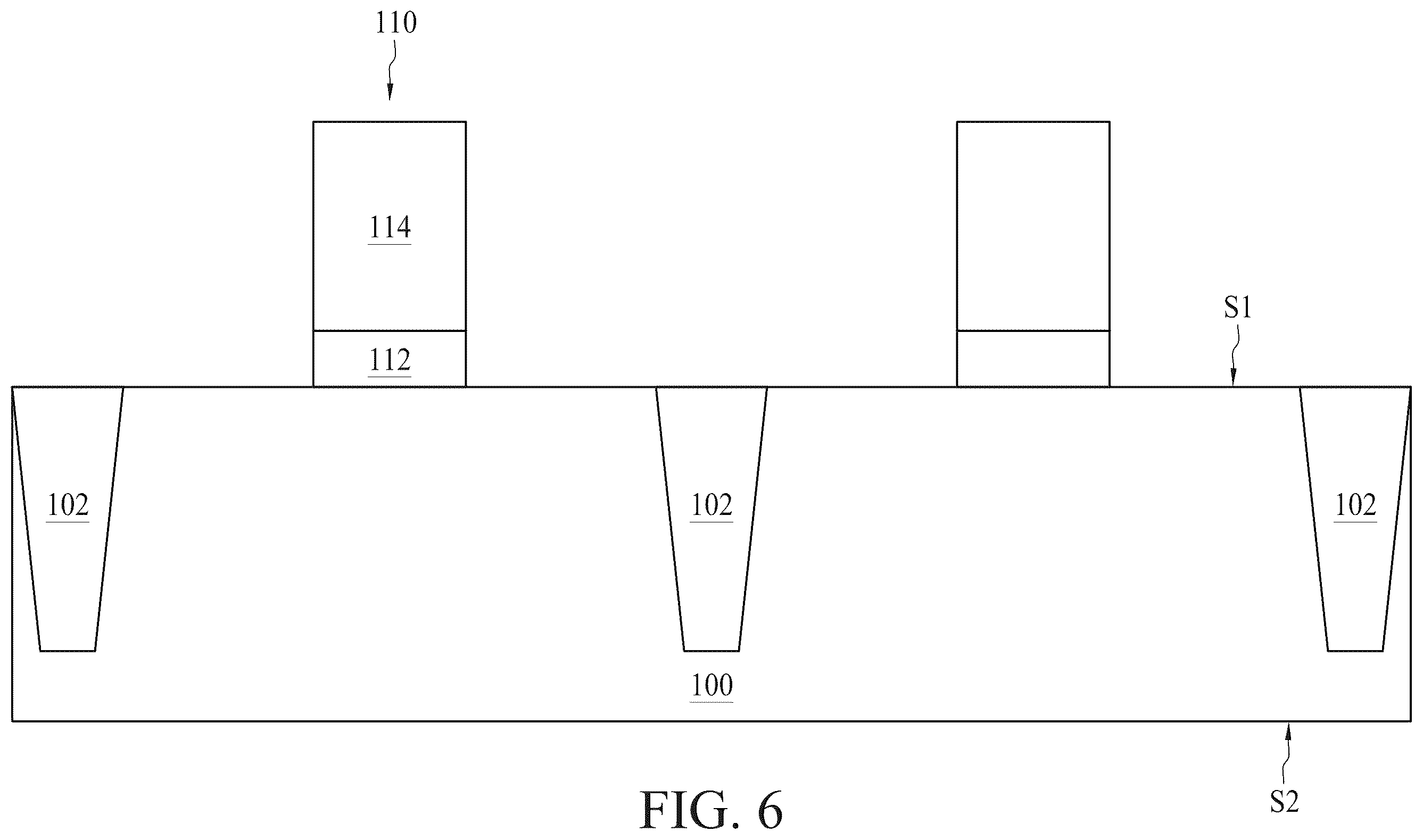 Patent US12581876 Figure 6 – Semiconductor device including work function layer doped with barrier elements and method for forming the same