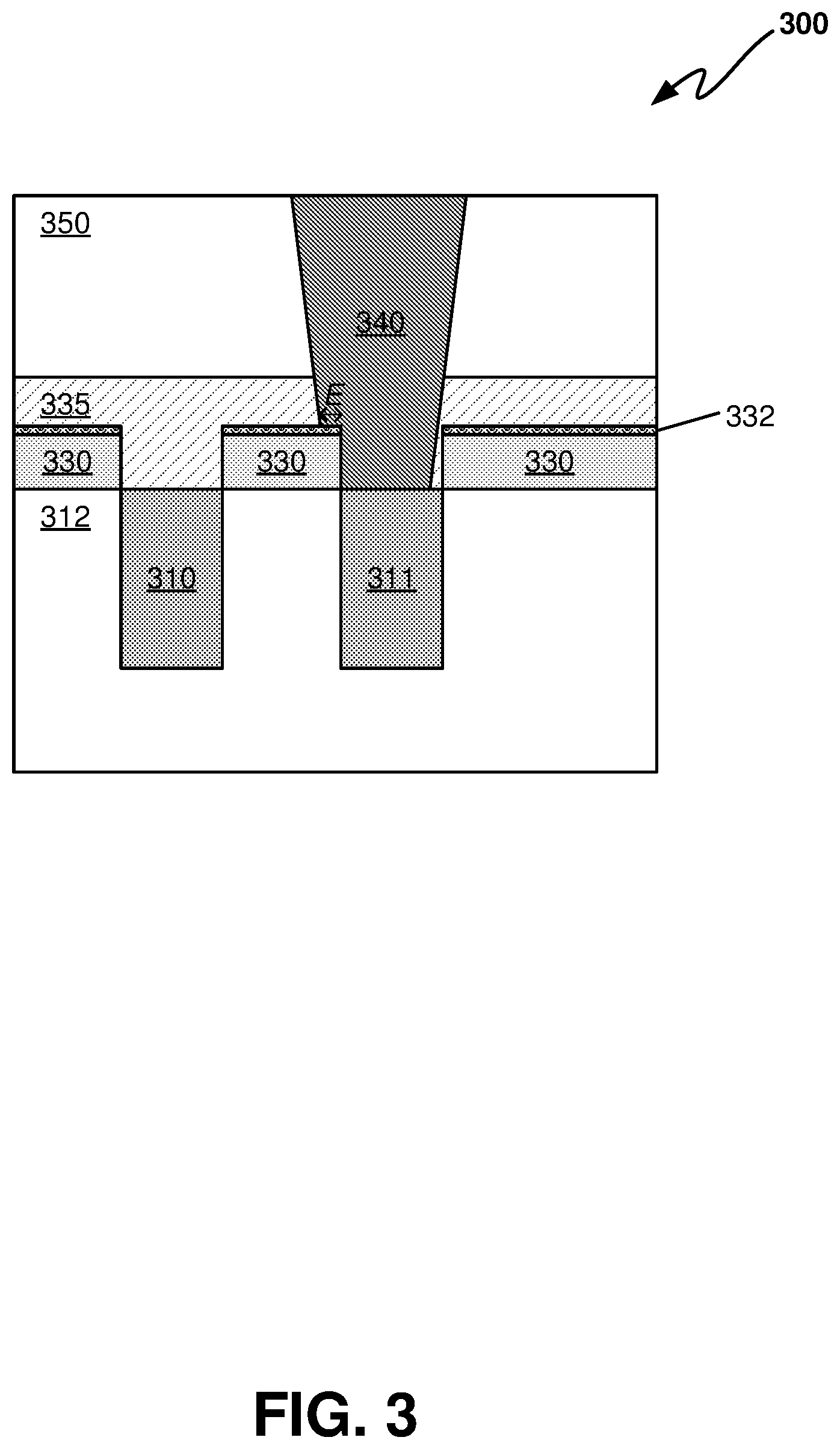 Patent US12581877 Figure 3 – Selective deposition of metal oxides using silanes as an inhibitor