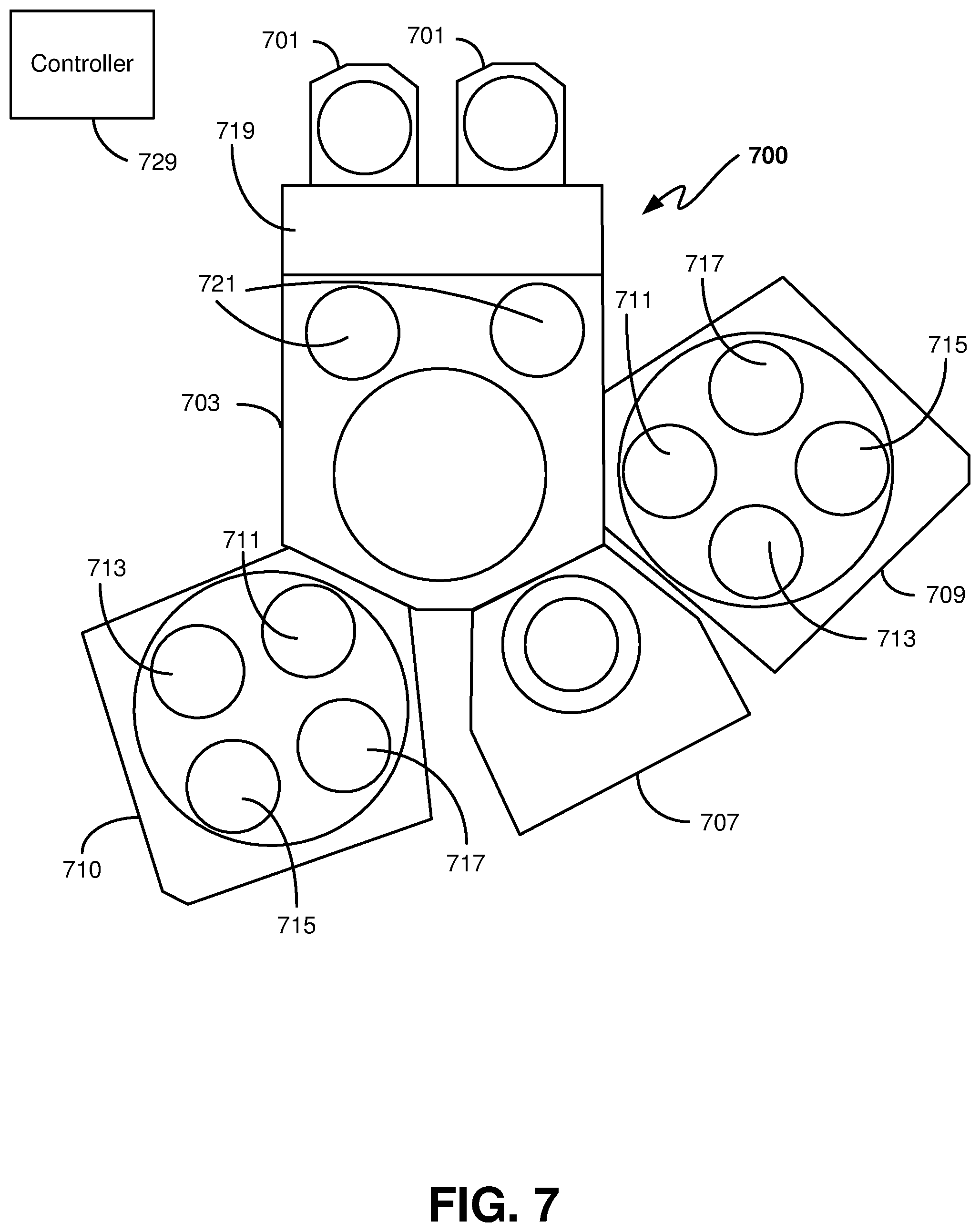 Patent US12581877 Figure 7 – Selective deposition of metal oxides using silanes as an inhibitor