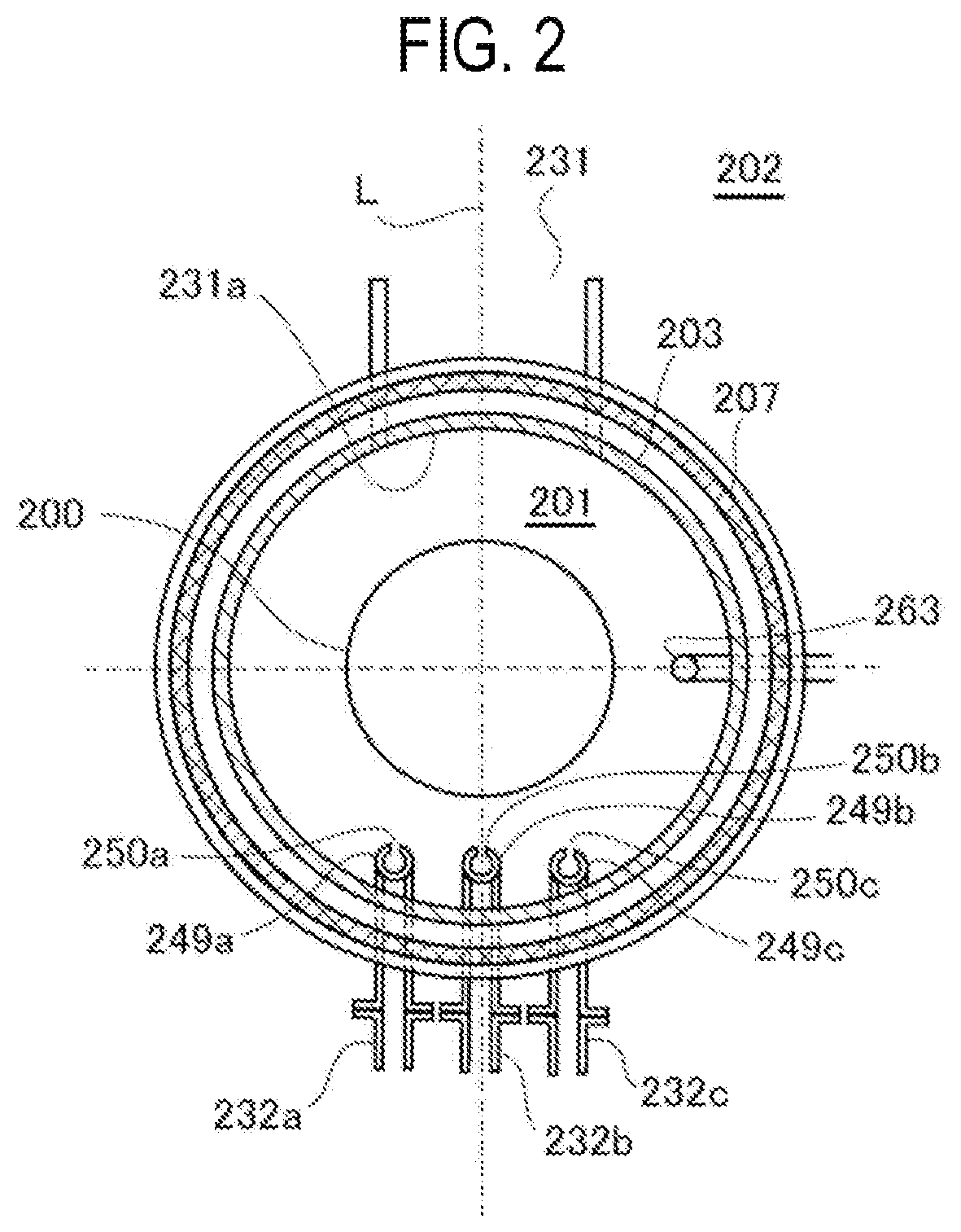 Patent US12581878 Figure 2 – Method of processing substrate, method of manufacturing semiconductor device, substrate processing apparatus, and recording medium