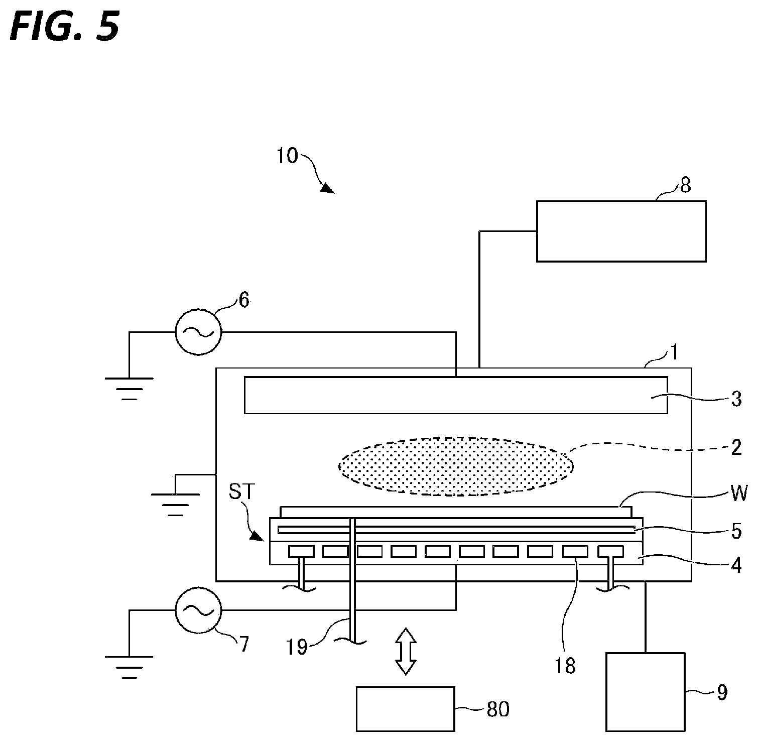 Patent US12581883 Figure 5 – Etching method and plasma etching apparatus