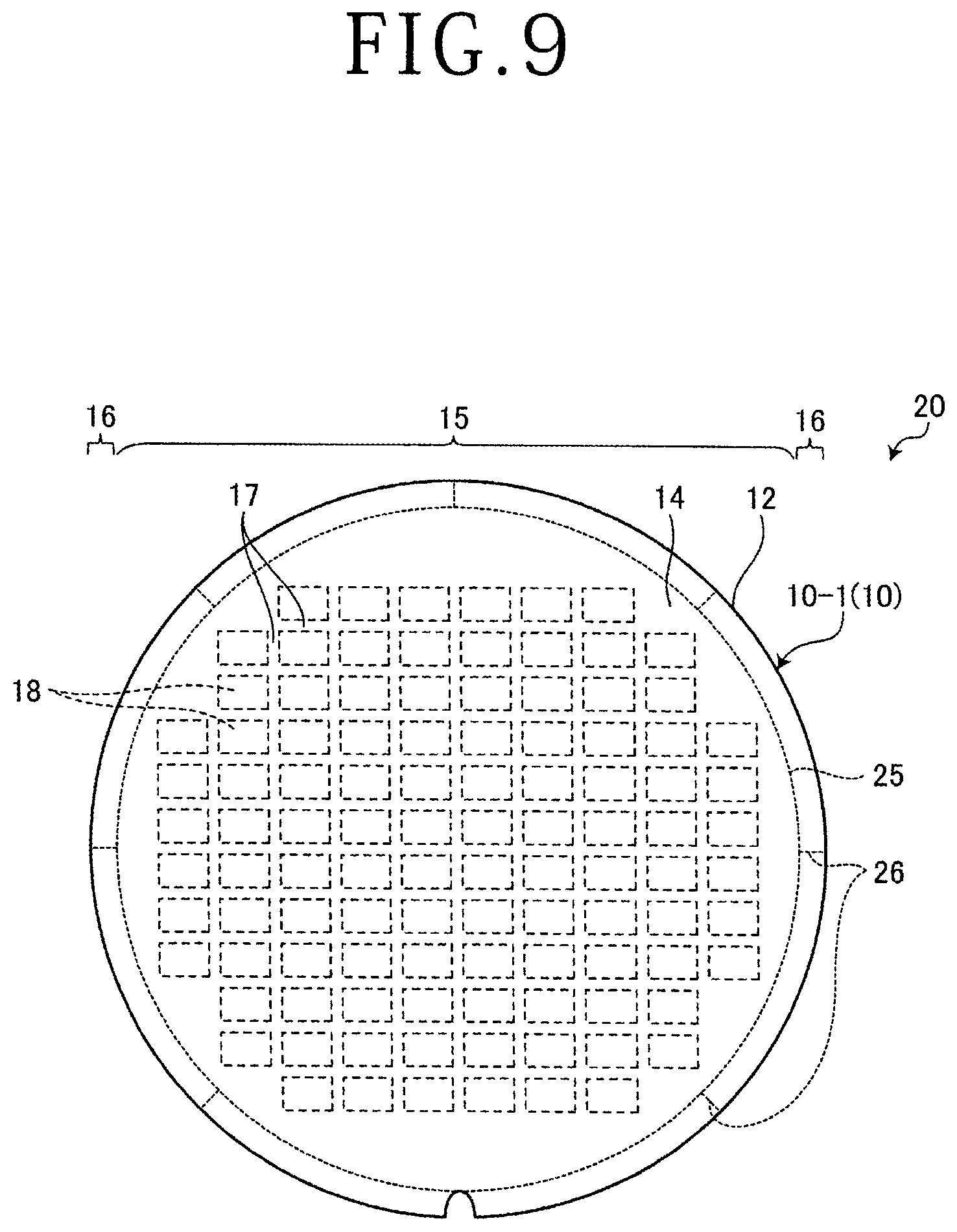 Patent US12581885 Figure 6 – Processing method of wafer removing peripheral portion of wafer