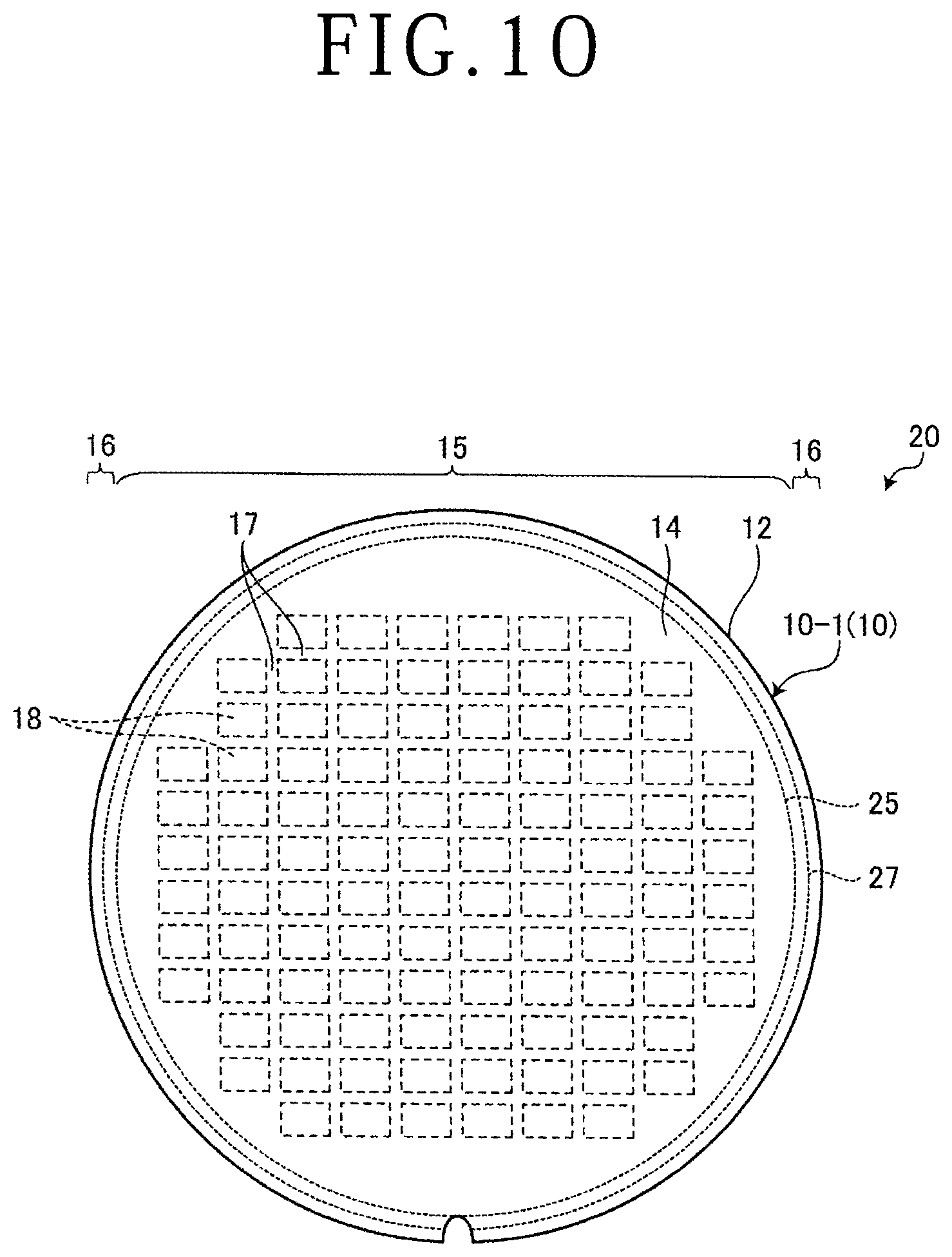 Patent US12581885 Figure 7 – Processing method of wafer removing peripheral portion of wafer