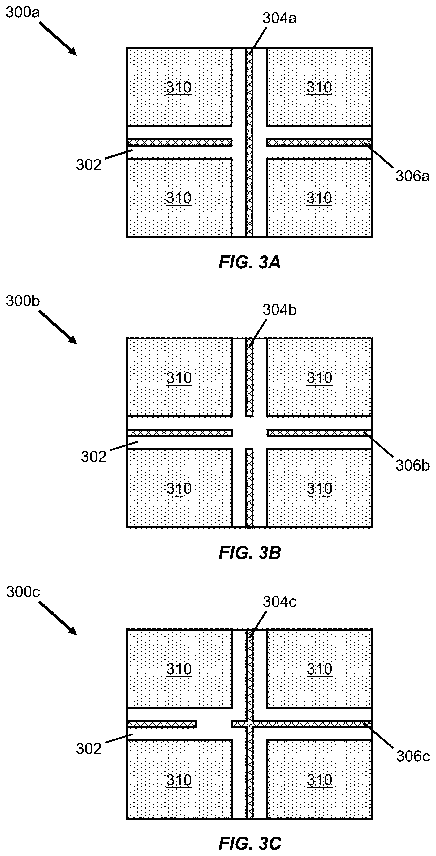 Patent US12581888 Figure 3 – Singulated semiconductor device including a layer modification offset from a corner thereof and methods for forming the same