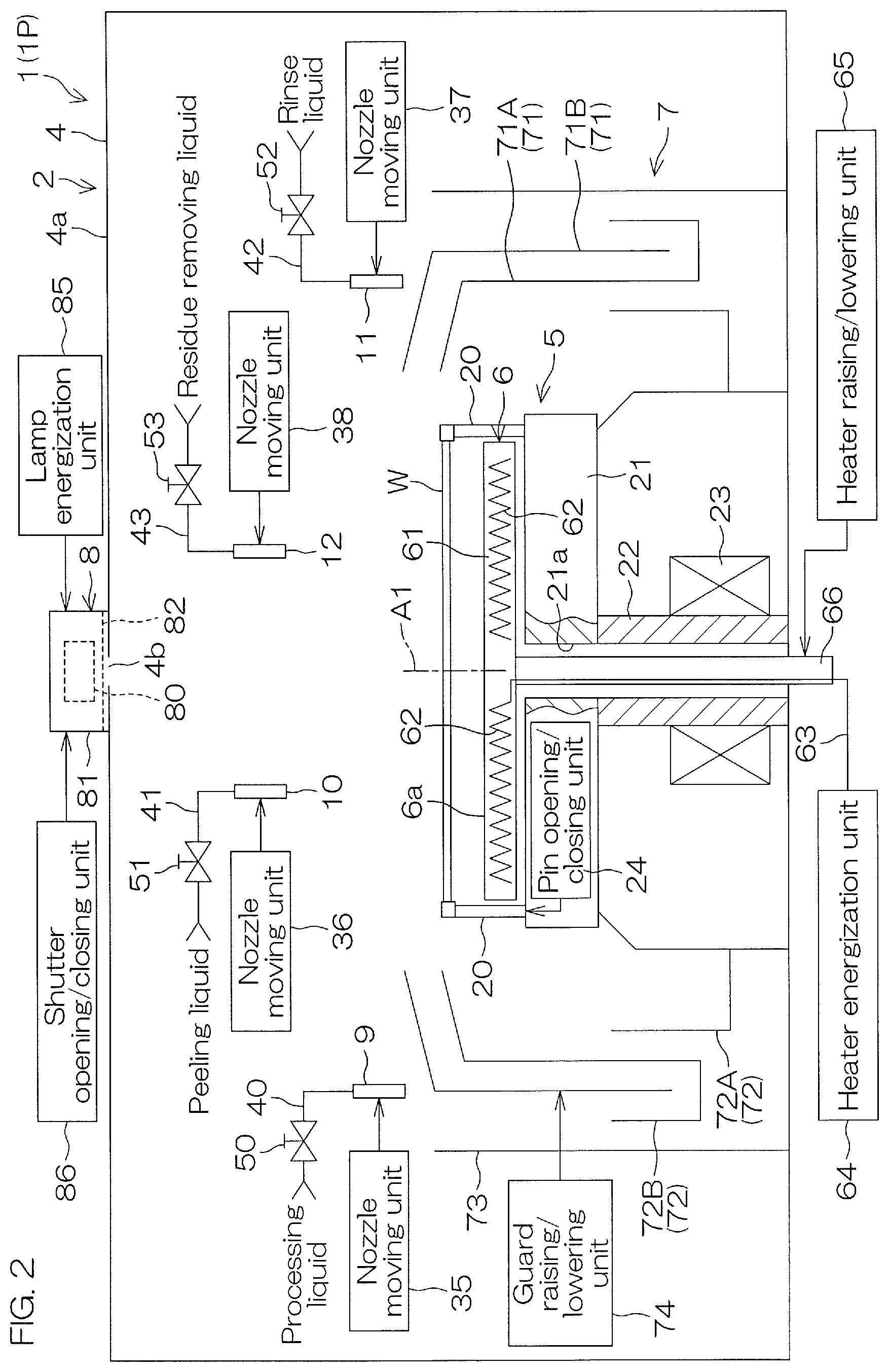 Patent US12581891 Figure 2 – Substrate processing method, substrate processing device, and processing fluid