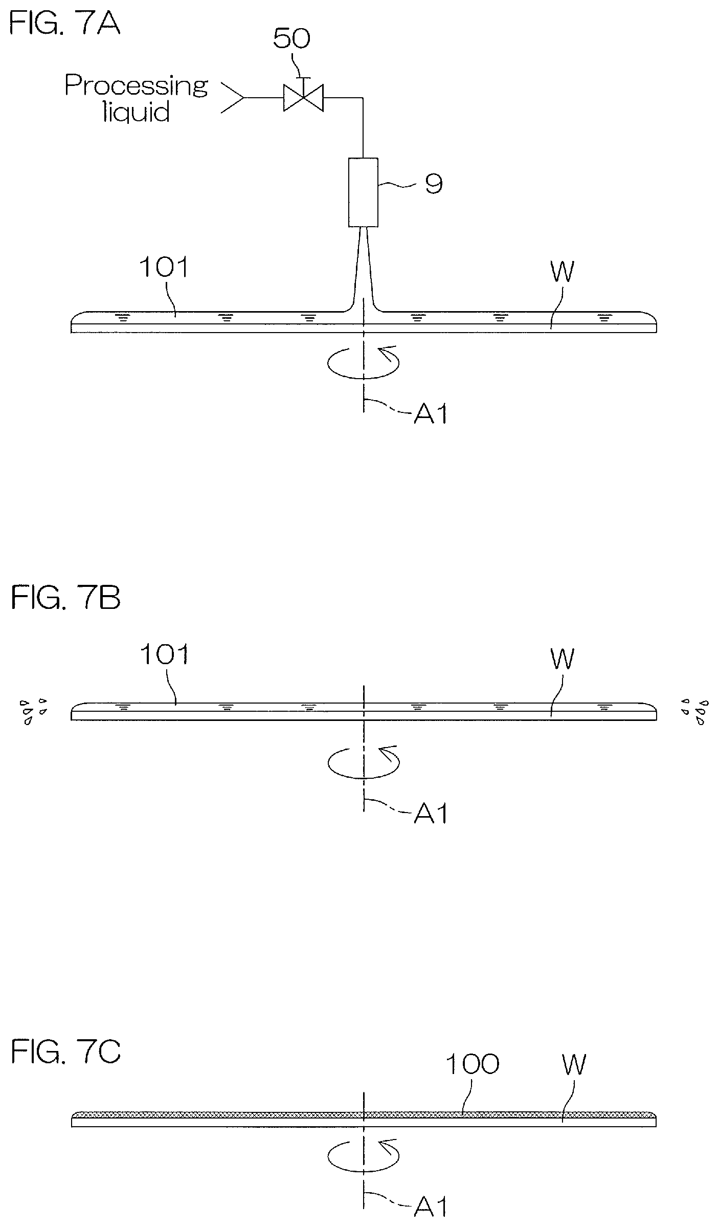 Patent US12581891 Figure 9 – Substrate processing method, substrate processing device, and processing fluid