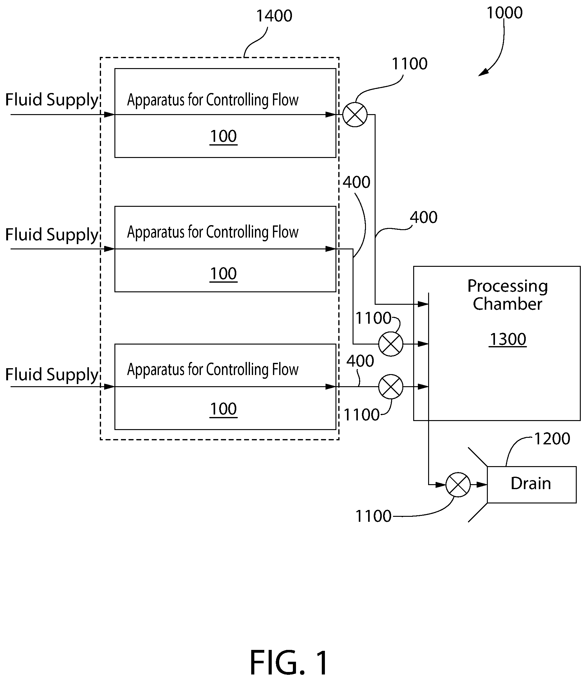 Patent US12581893 — Modular fitting assembly and system incorporating same — Figure 1