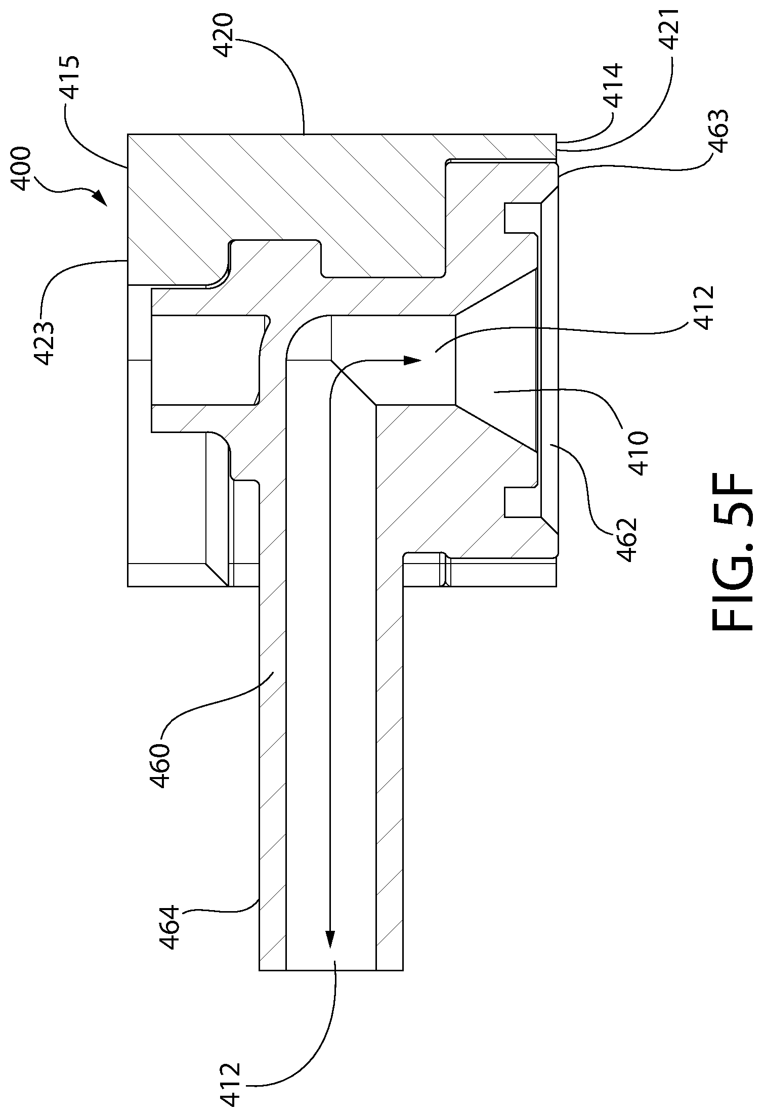 Patent US12581893 Figure 8 – Modular fitting assembly and system incorporating same
