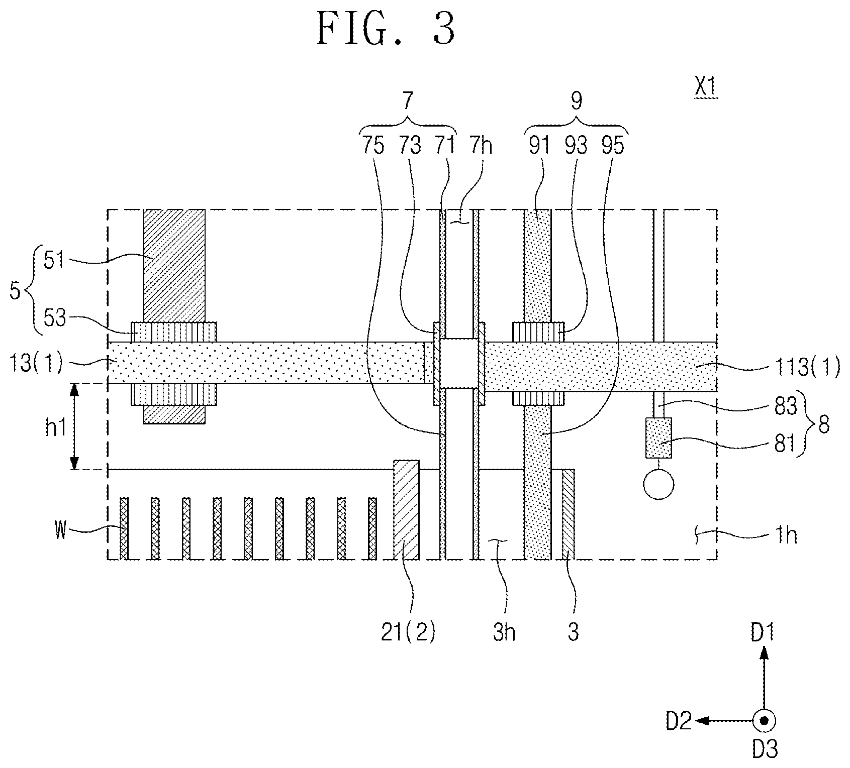 Patent US12581895 Figure 3 – Substrate processing apparatus and a method of processing a substrate using the same