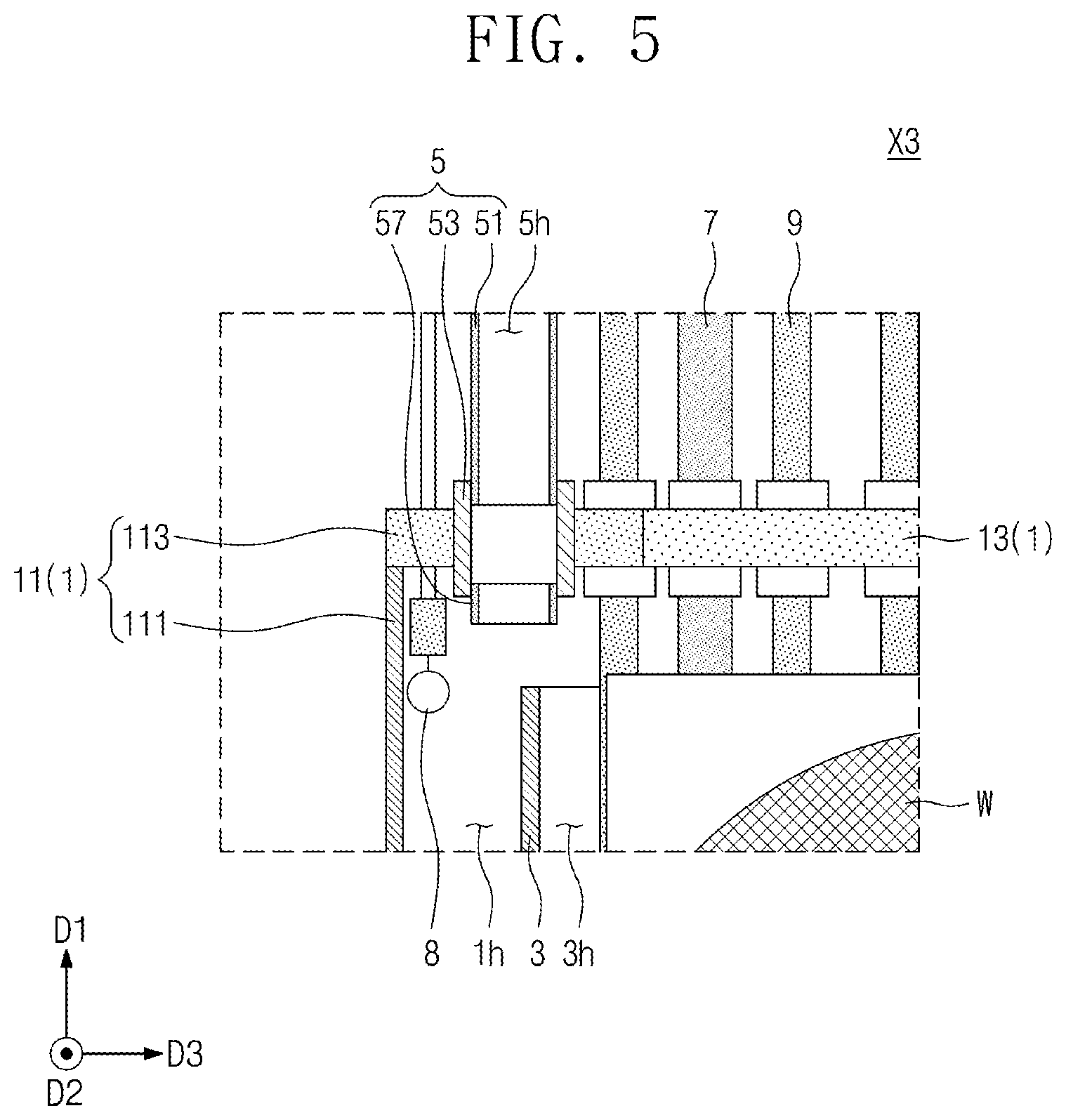 Patent US12581895 Figure 5 – Substrate processing apparatus and a method of processing a substrate using the same