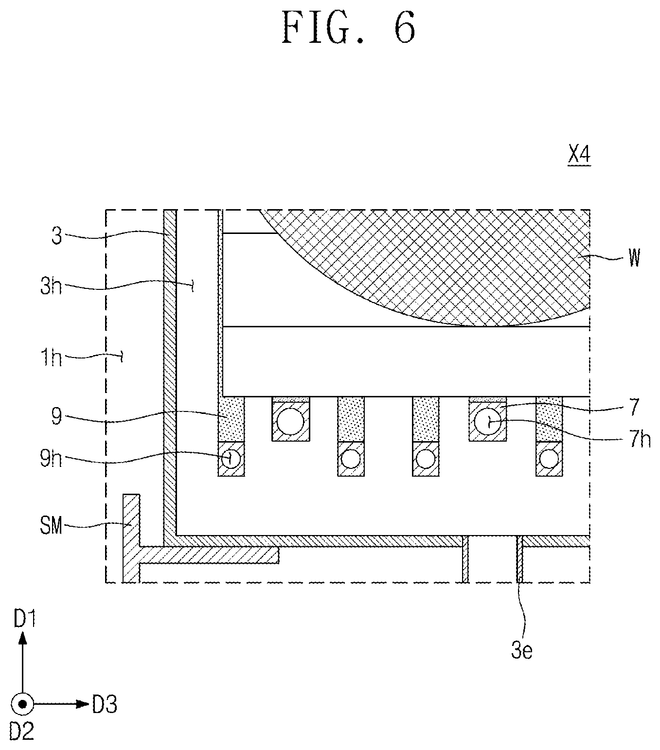 Patent US12581895 Figure 6 – Substrate processing apparatus and a method of processing a substrate using the same