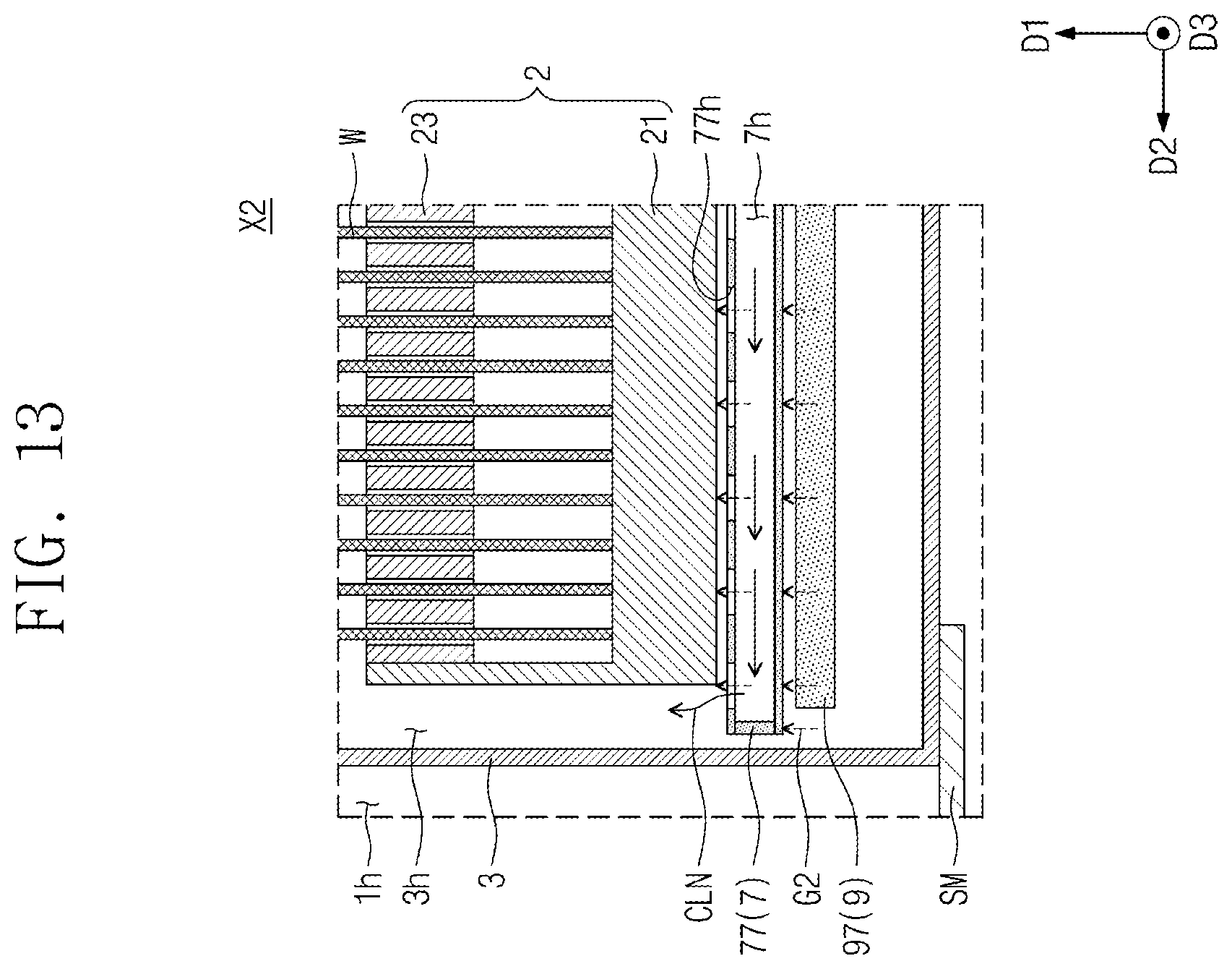 Patent US12581895 Figure 13 – Substrate processing apparatus and a method of processing a substrate using the same