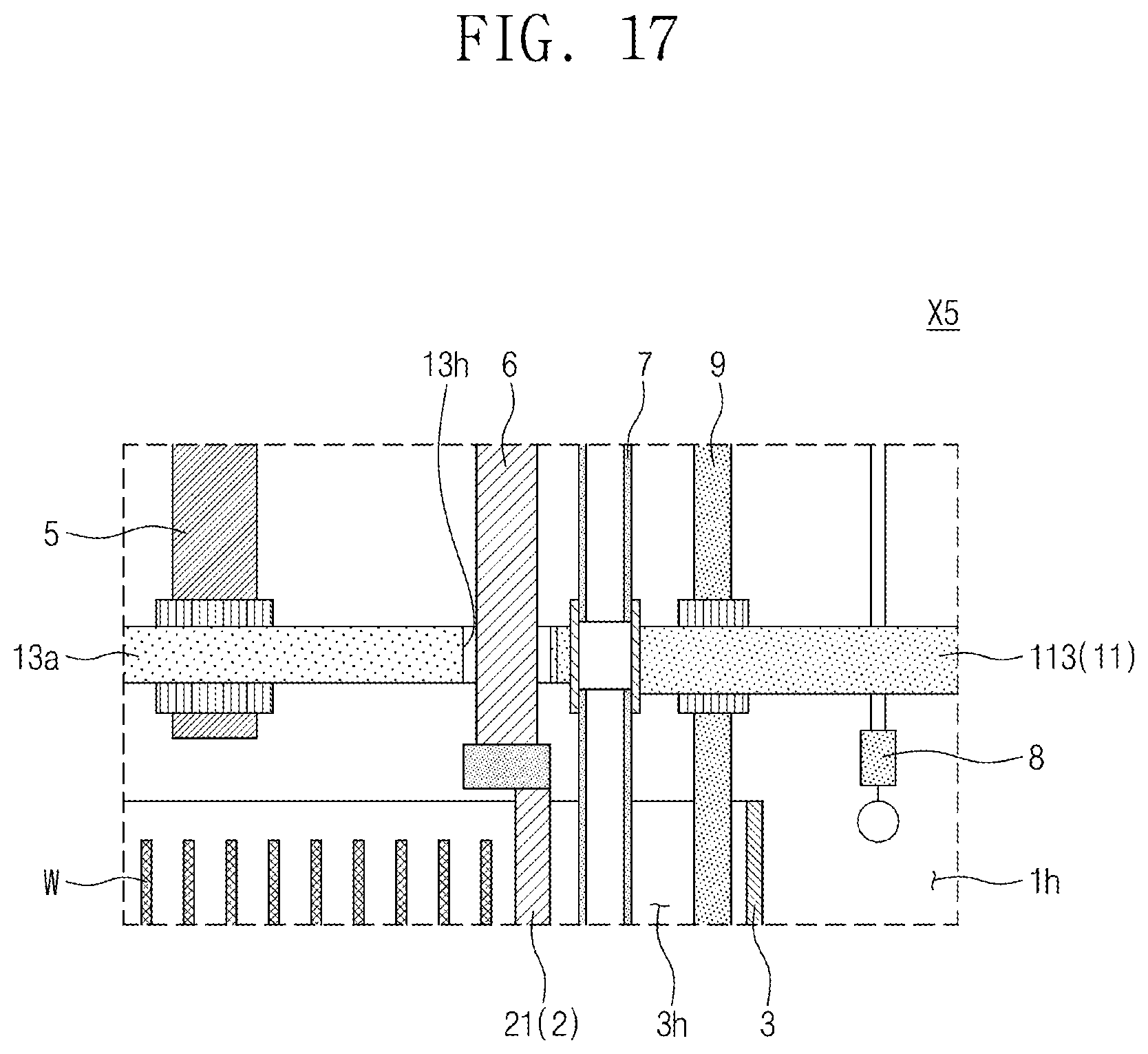 Patent US12581895 Figure 17 – Substrate processing apparatus and a method of processing a substrate using the same