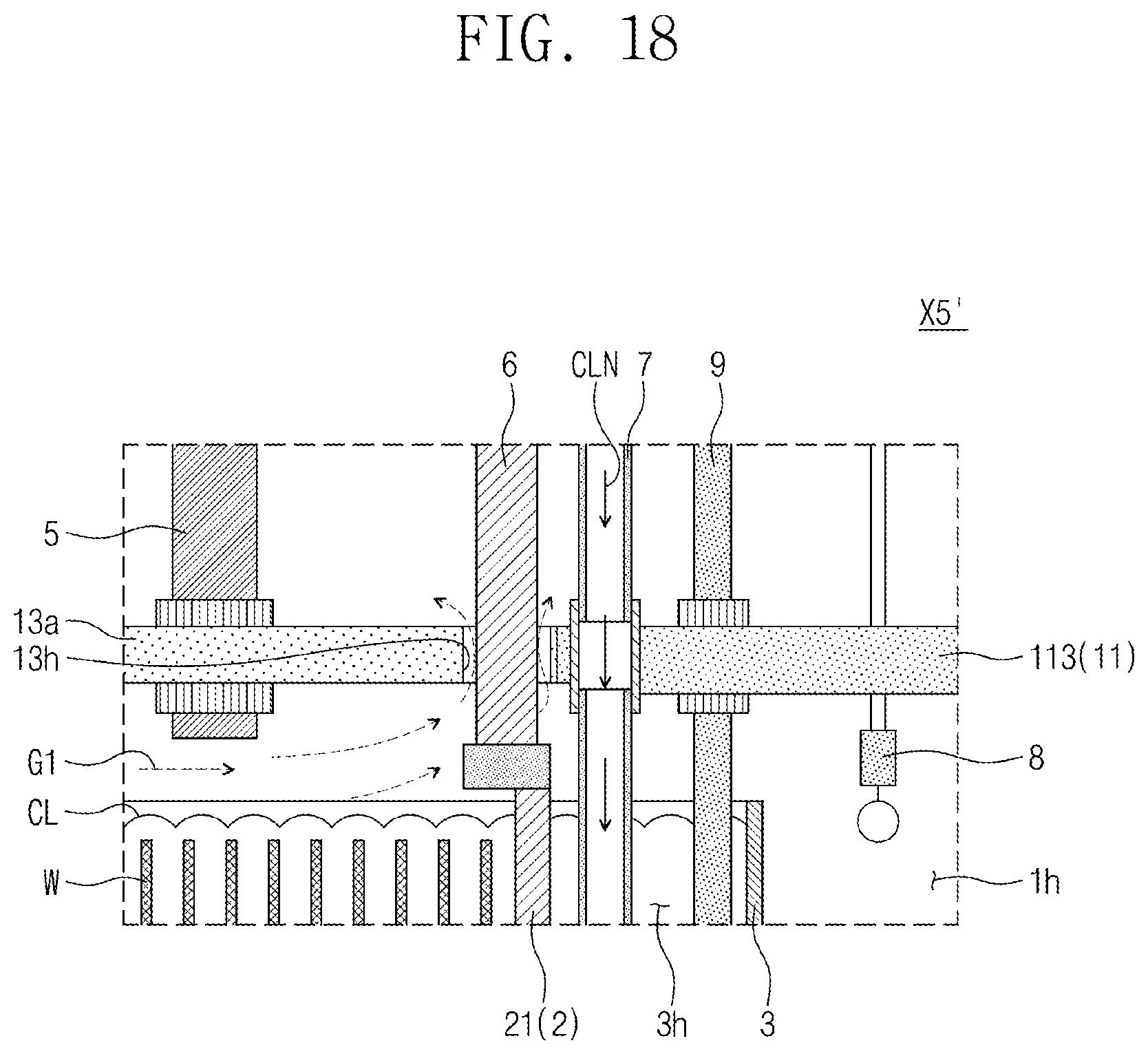 Patent US12581895 Figure 18 – Substrate processing apparatus and a method of processing a substrate using the same