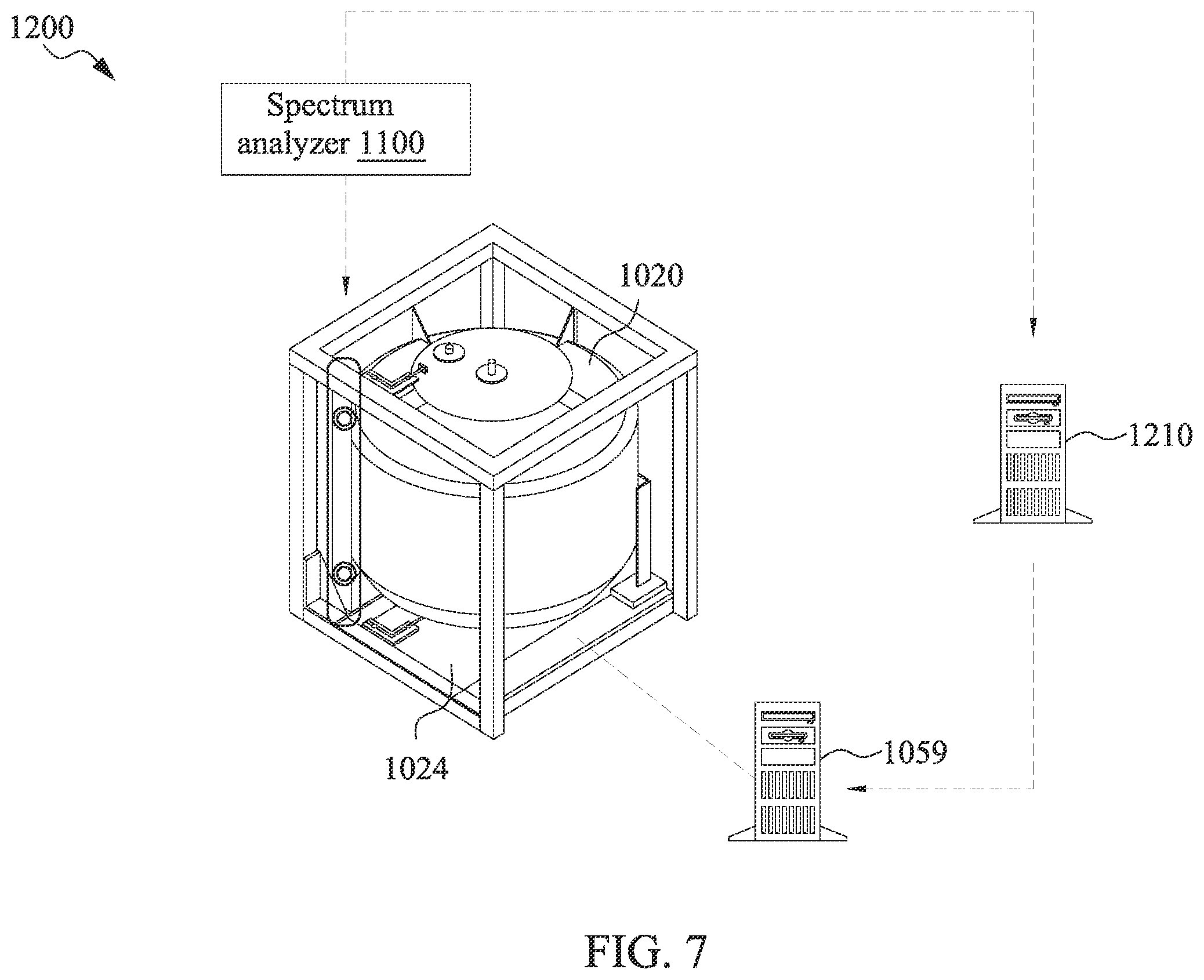 Patent US12581897 Figure 7 – Liquid storage for facility chemical supply system