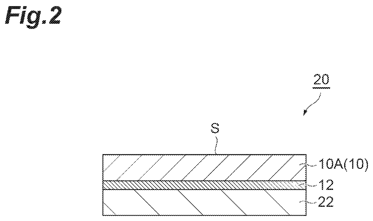 Patent US12581907 Figure 2 – Film for temporary fixation, layered product for temporary fixation, and method for producing semiconductor device