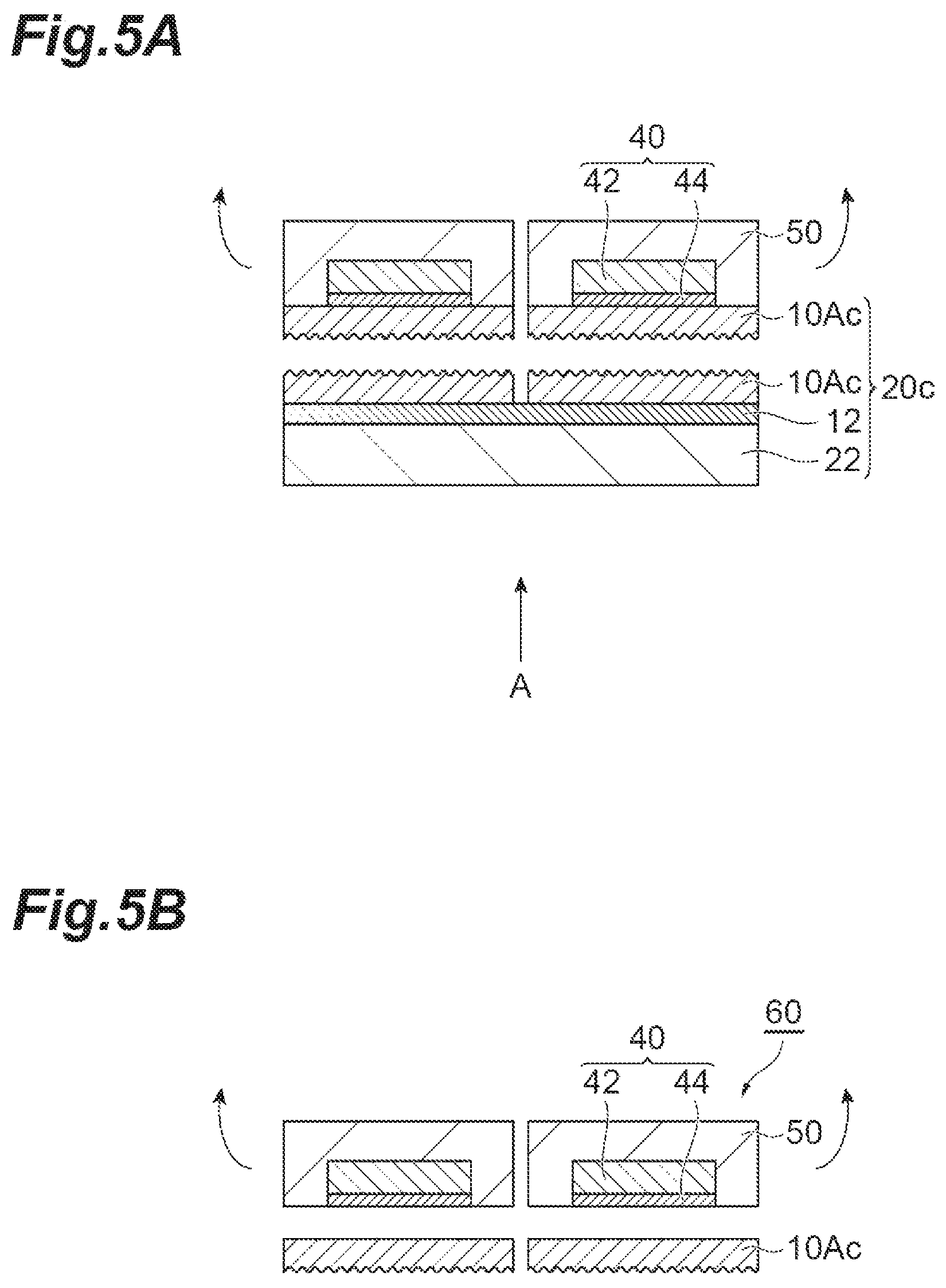 Patent US12581907 Figure 5 – Film for temporary fixation, layered product for temporary fixation, and method for producing semiconductor device