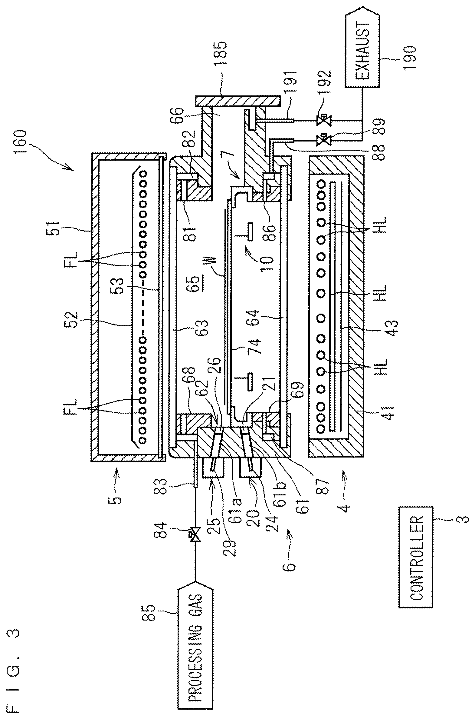 Patent US12581909 Figure 3 – Substrate support device, thermal processing apparatus, substrate support method, and thermal processing method