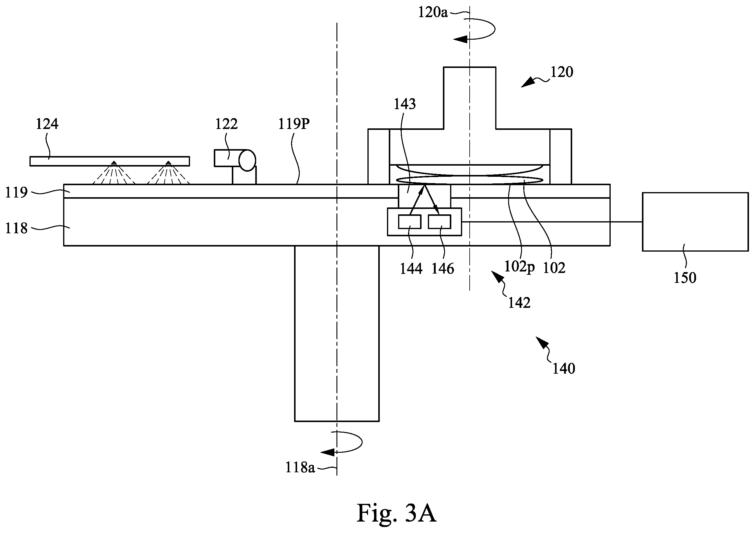 Patent US12581915 Figure 3 – Apparatus and methods for chemical mechanical polishing